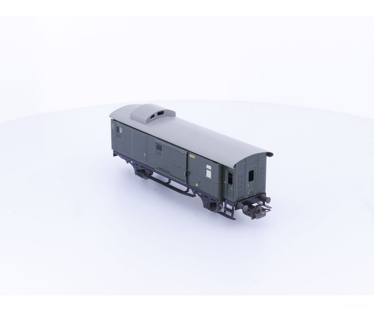 Marklin 4041 HO DB Baggage Car with Tail Lights 4003 (#1) - European Freight Cars
