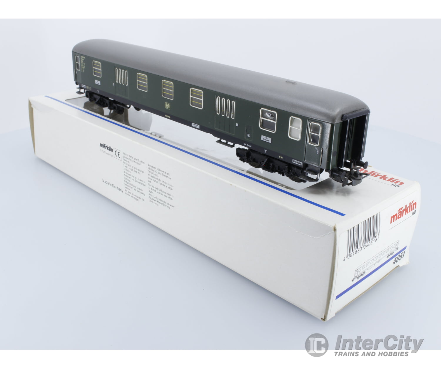 Marklin 4051 Ho Baggage Car European Freight Cars