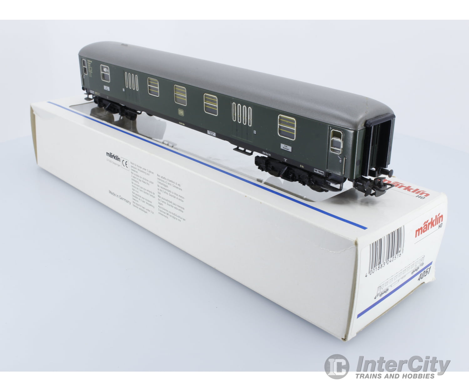 Marklin 4051 Ho Baggage Car European Freight Cars