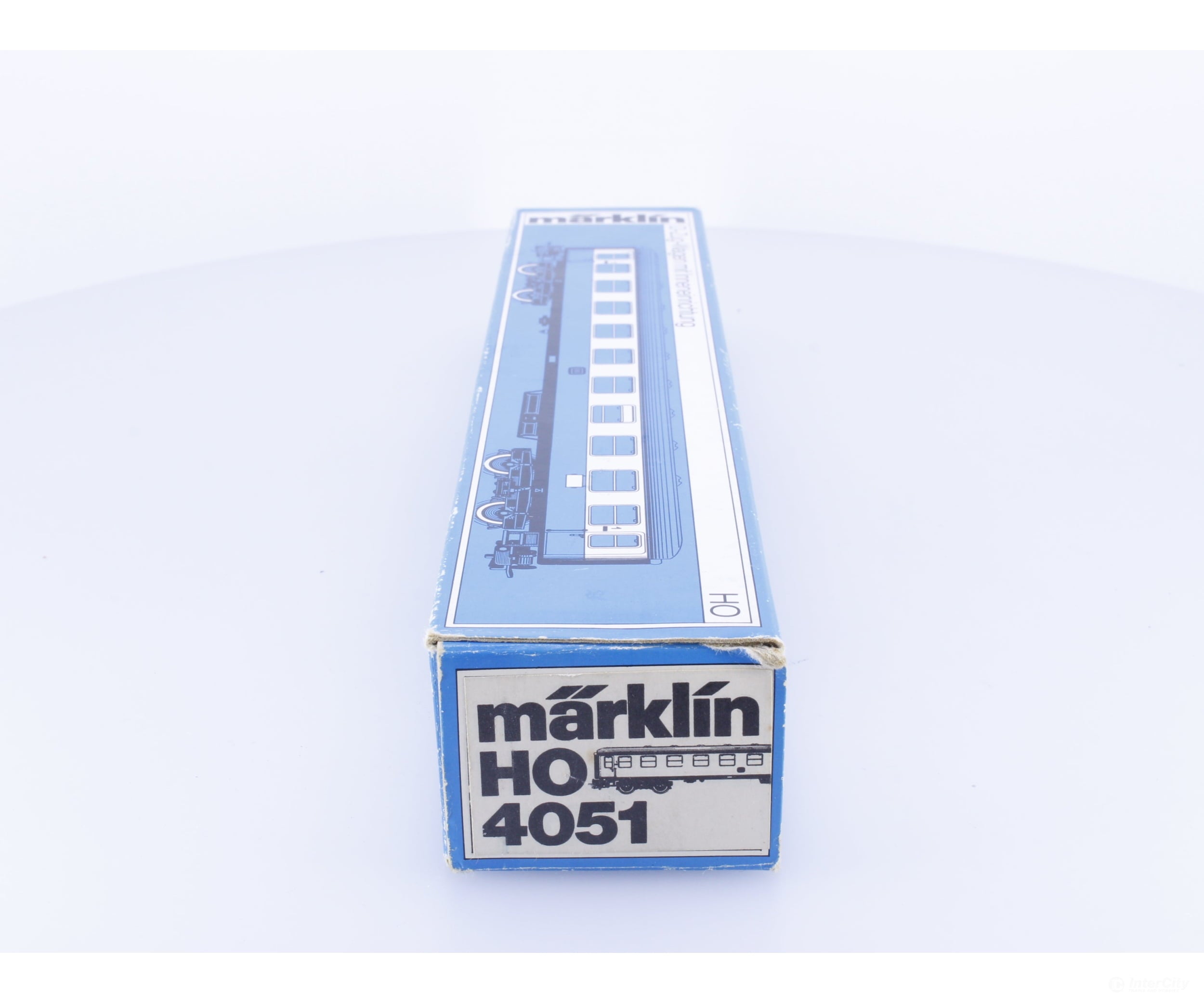 Marklin 4051 HO DB 1st Class Passenger Car Tin Plate - European Passenger Cars
