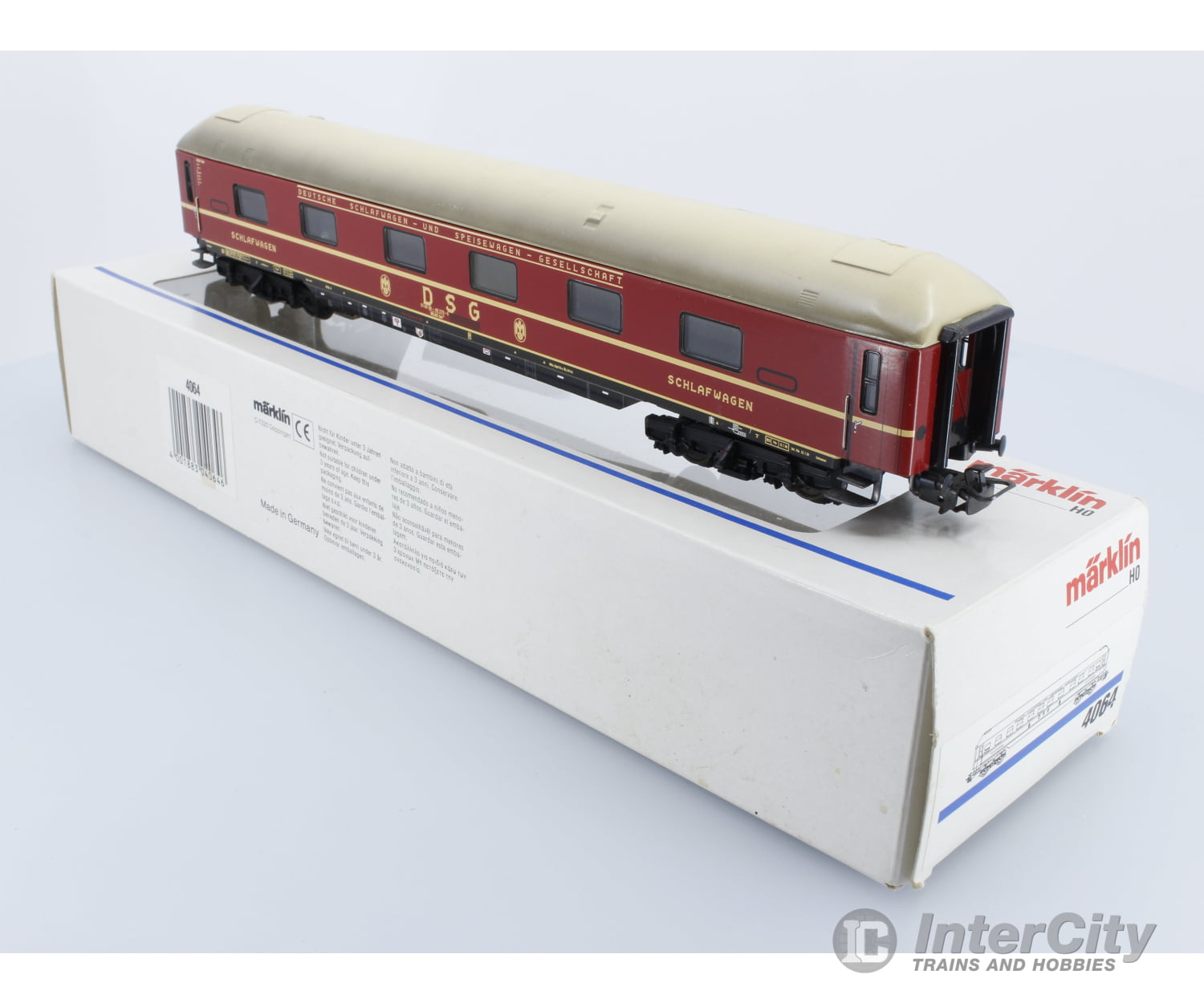 Marklin 4064 Ho Dsg Sleeper Car Eurpoean Passenger Cars