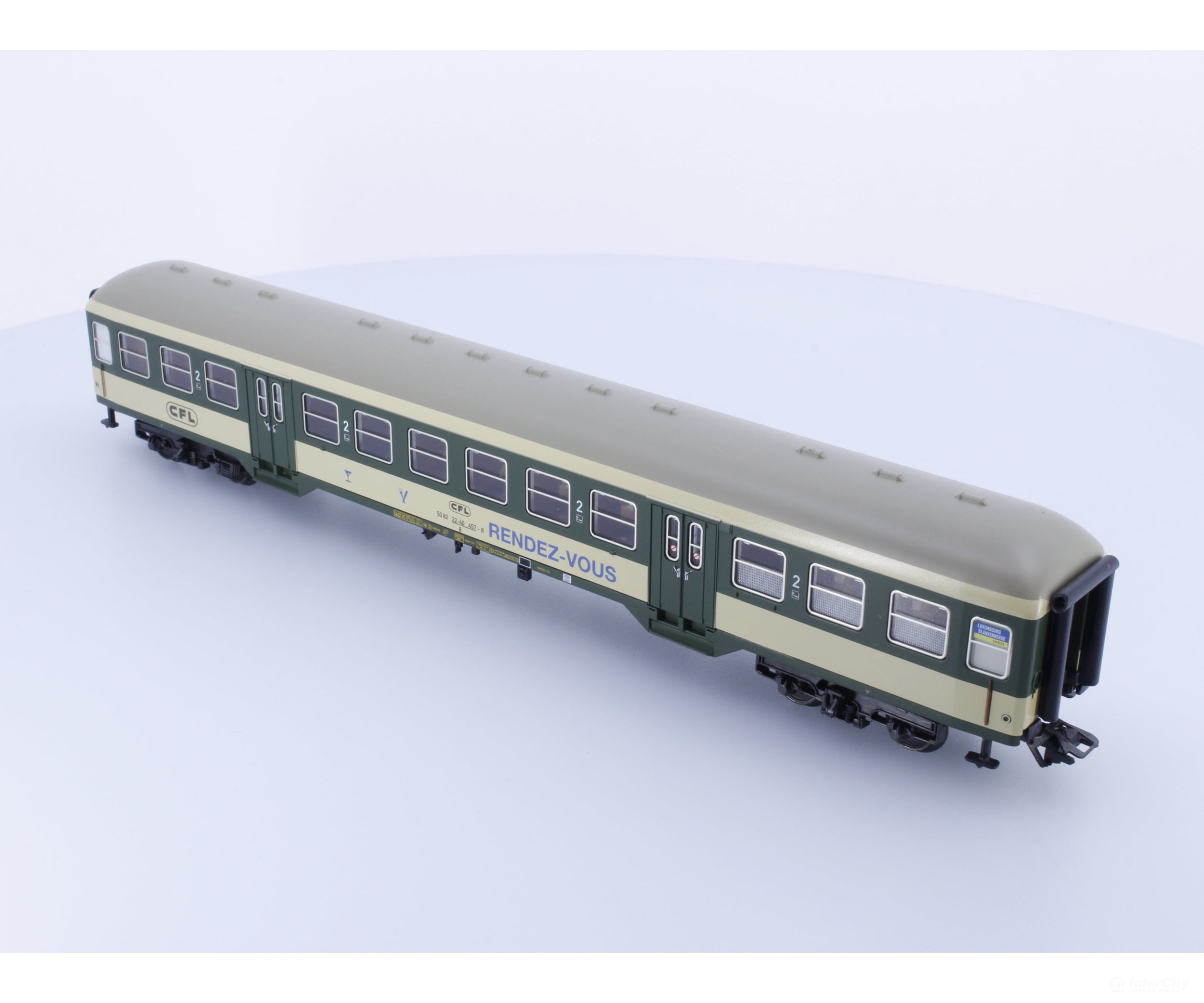 Marklin 4127 Ho Cfl Passenger Wagon 22-40 457 European Cars