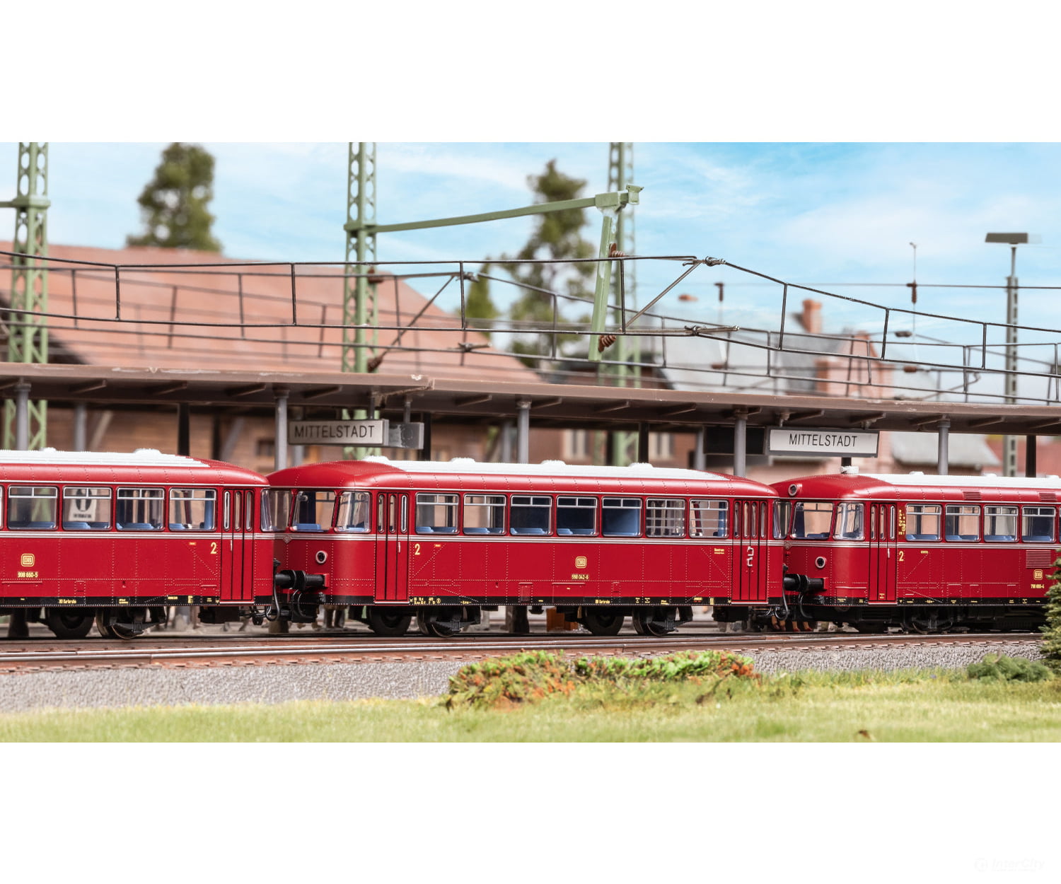 Marklin 41981 HO DB Class 998.0 Rail Bus Trailer Car European Locomotives