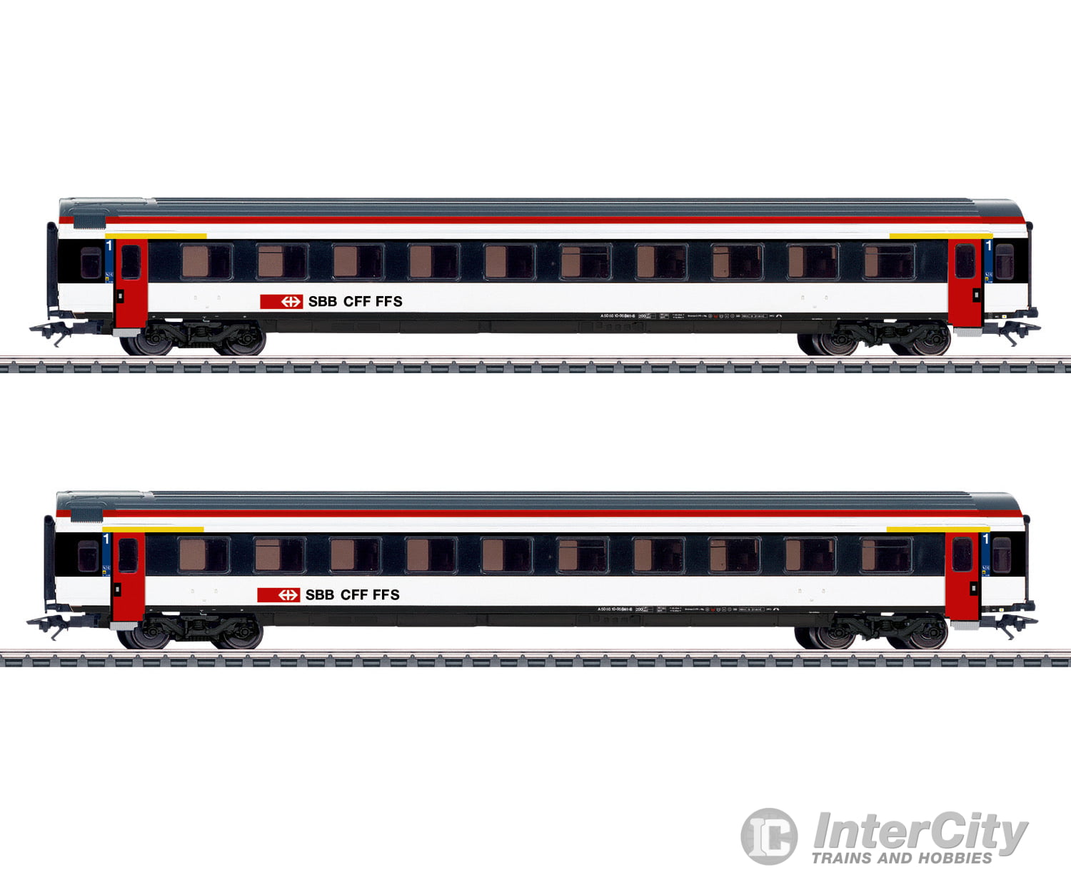 Marklin 42154 SBB-CFF-FFS Mark IV Type A Express Train Passenger Car Set - Default Title (IC-MARK-42154)