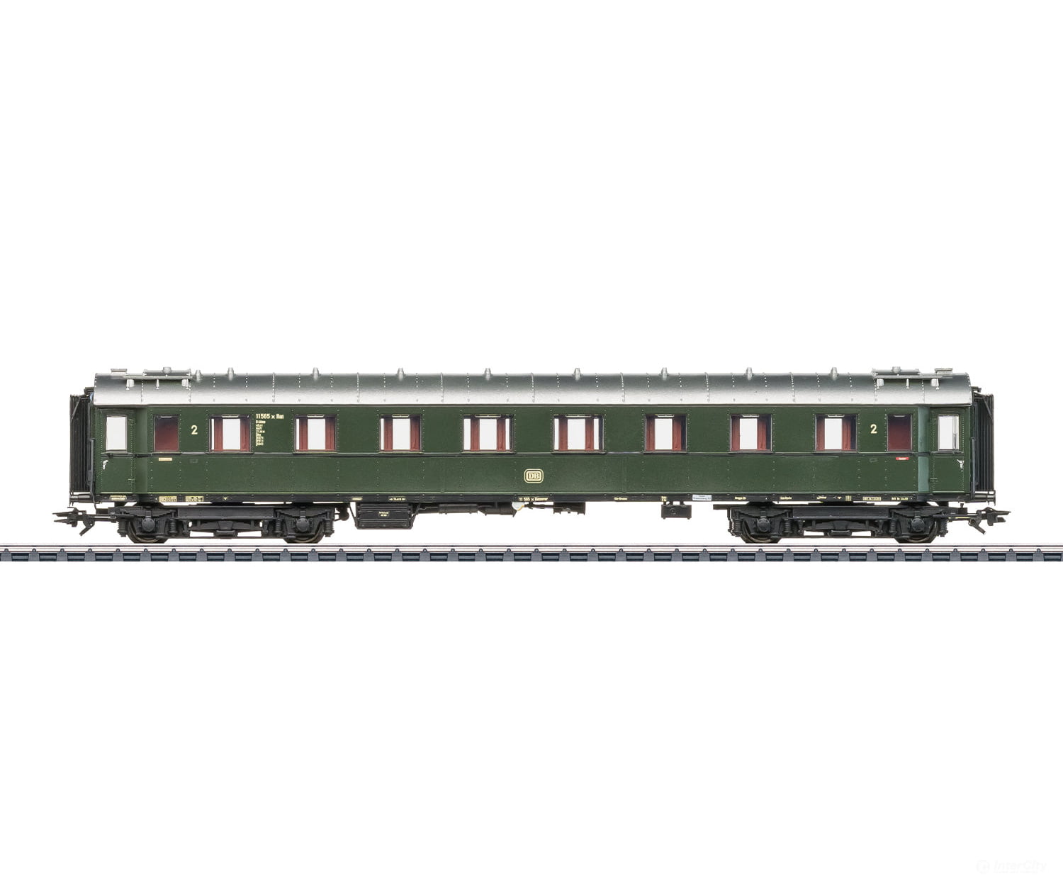 Marklin 42500 Ho Type B4Üwe Express Train Passenger Car 2Nd Class European Cars