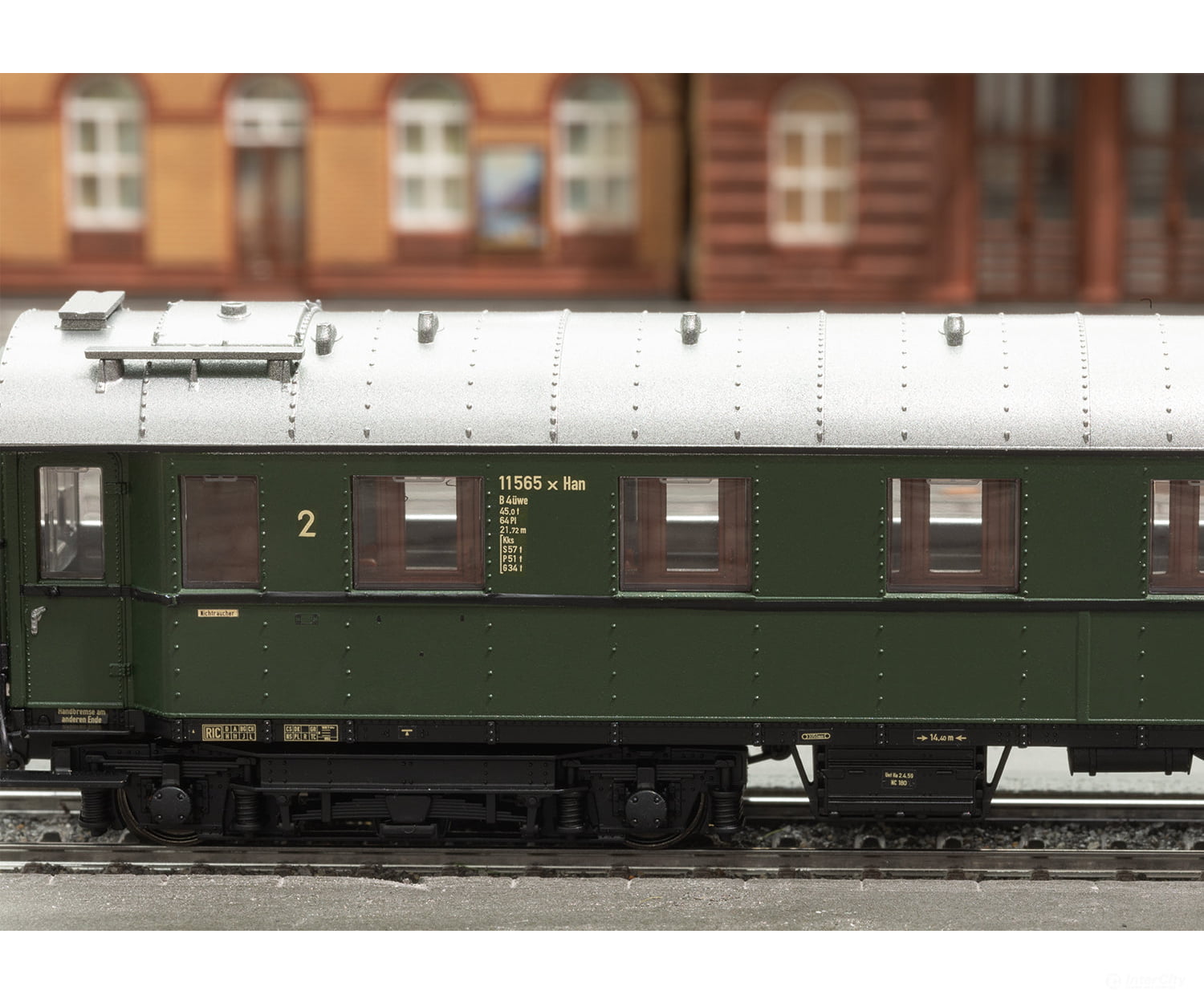 Marklin 42500 Ho Type B4Üwe Express Train Passenger Car 2Nd Class European Cars