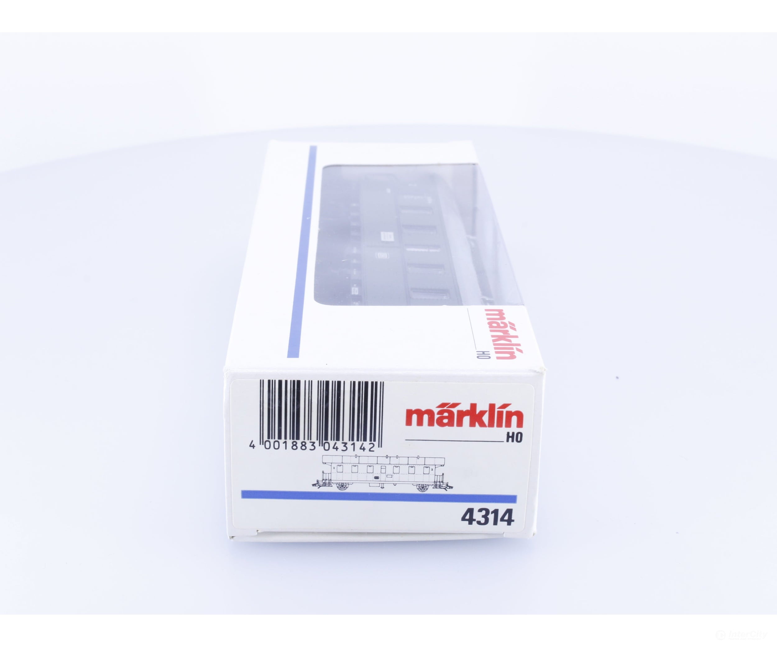 Marklin 4314 HO DB 2nd Class Passenger Car (#1) - European Passenger Cars