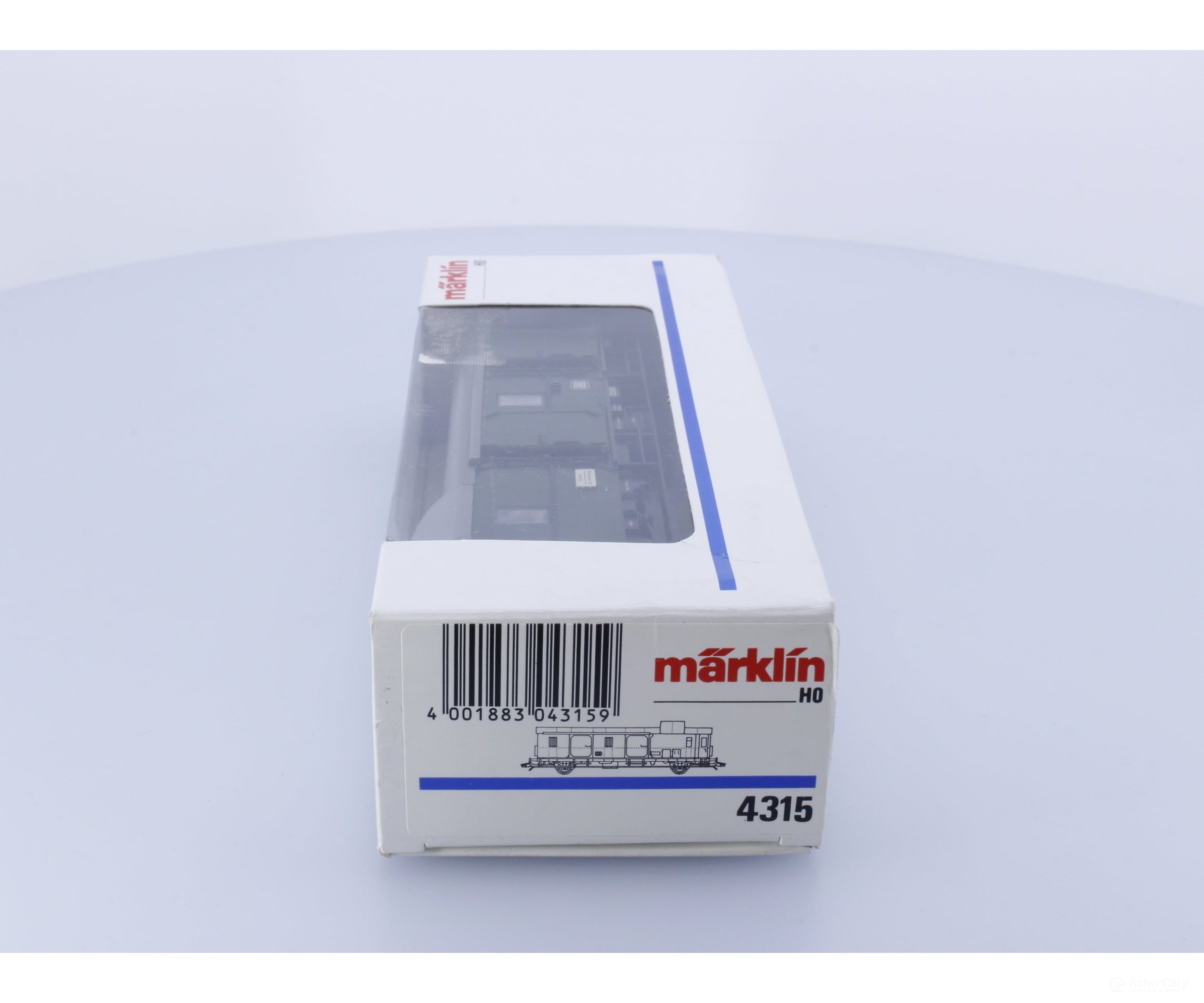 Marklin 4315 Ho Db Baggage Car 114843 European Freight Cars