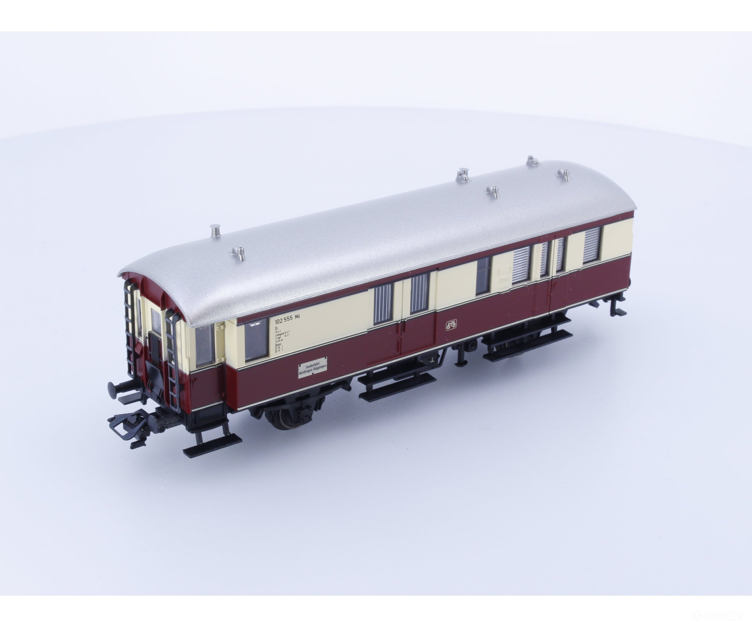 Marklin 43151 Ho Db Sonderfahrt ’Nordlingen - Goppingen Mail Car / Wagon 102 555 (A) European