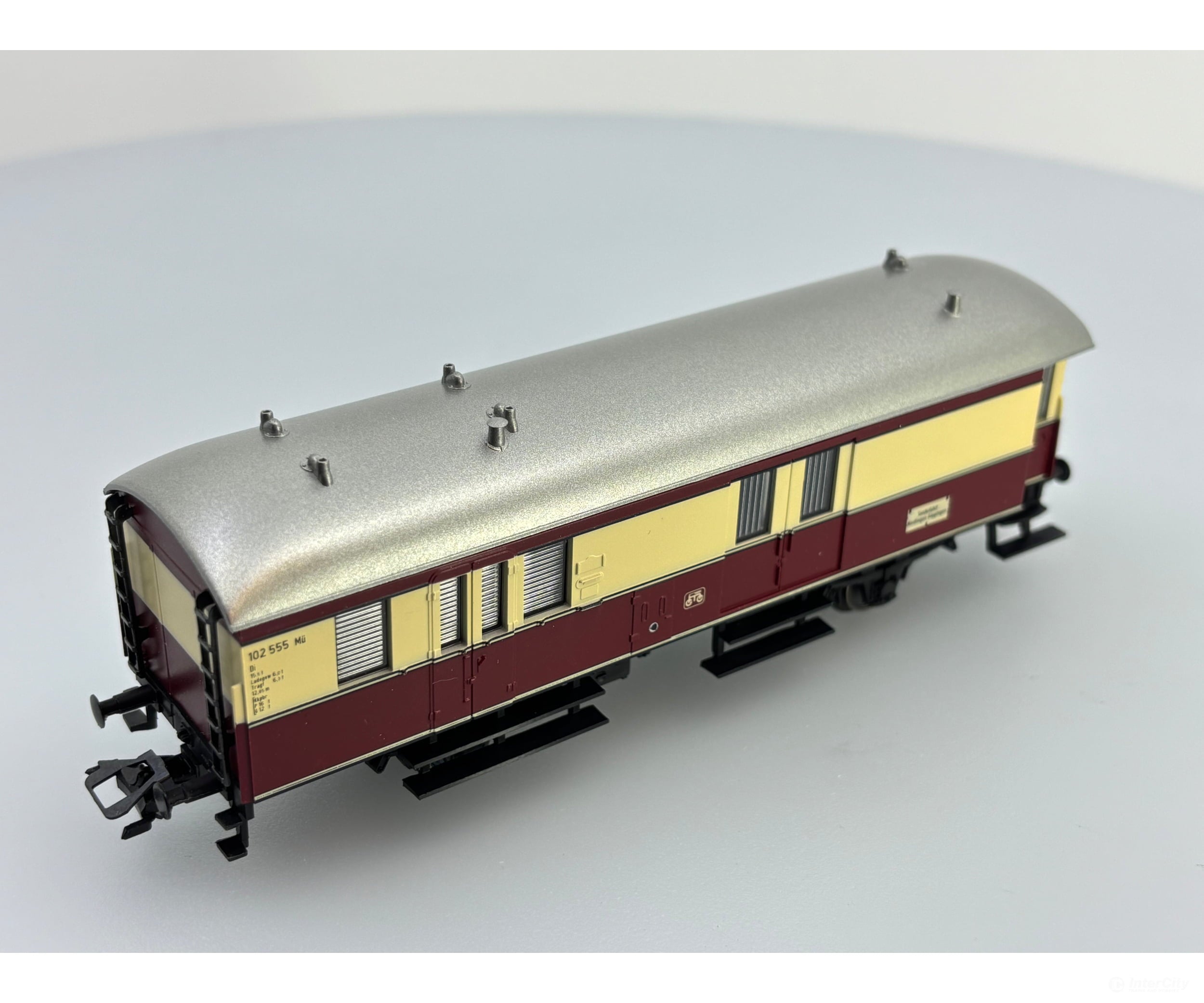 Marklin 43151 Ho Db Sonderfahrt ’Nordlingen - Goppingen Mail Car / Wagon 102 555 (B) European
