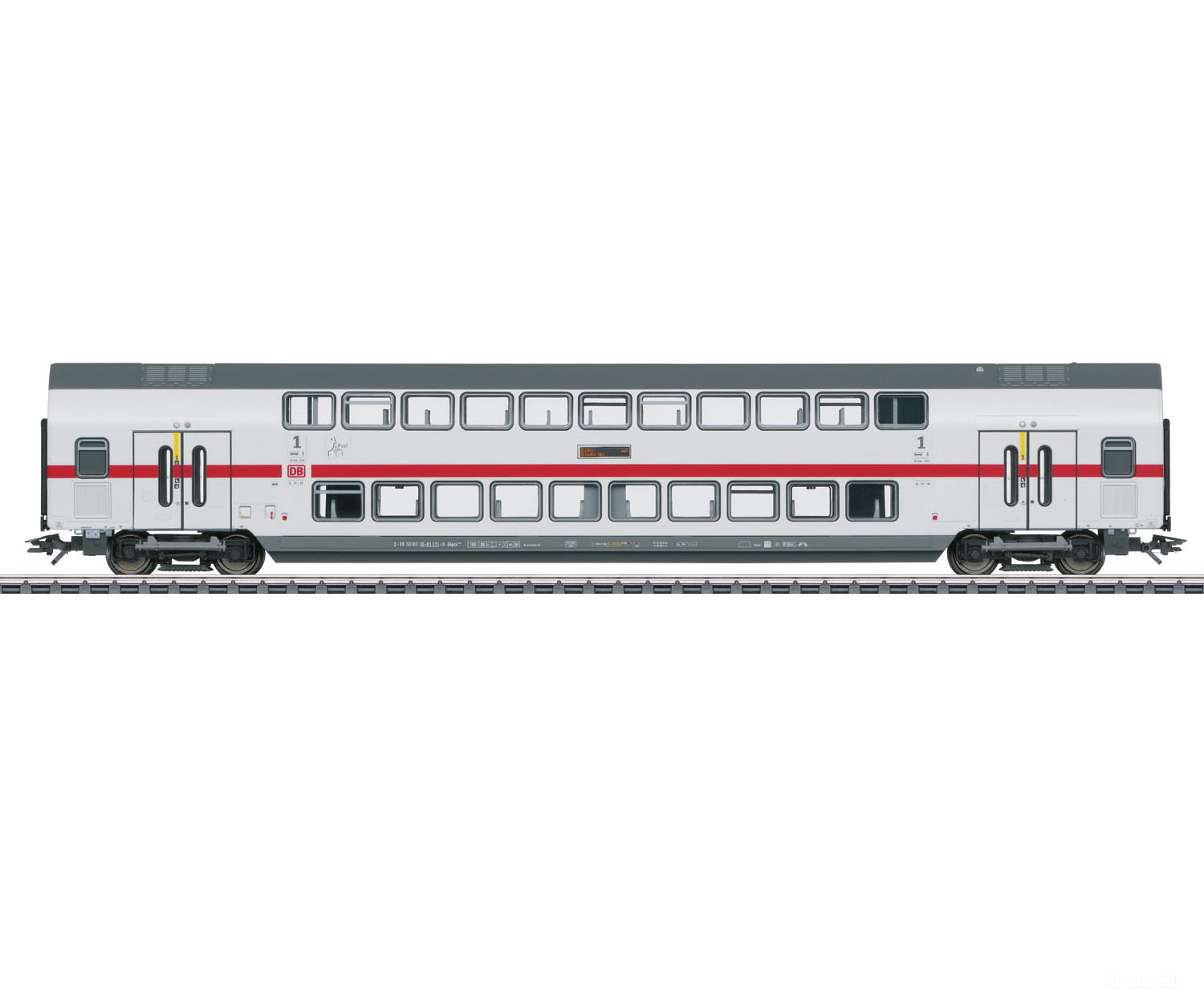 Marklin 43486 DB AG IC2 Type DApza 687.2 Bi-Level Intermediate Car, 1st Class - Default Title (IC-MARK-43486)