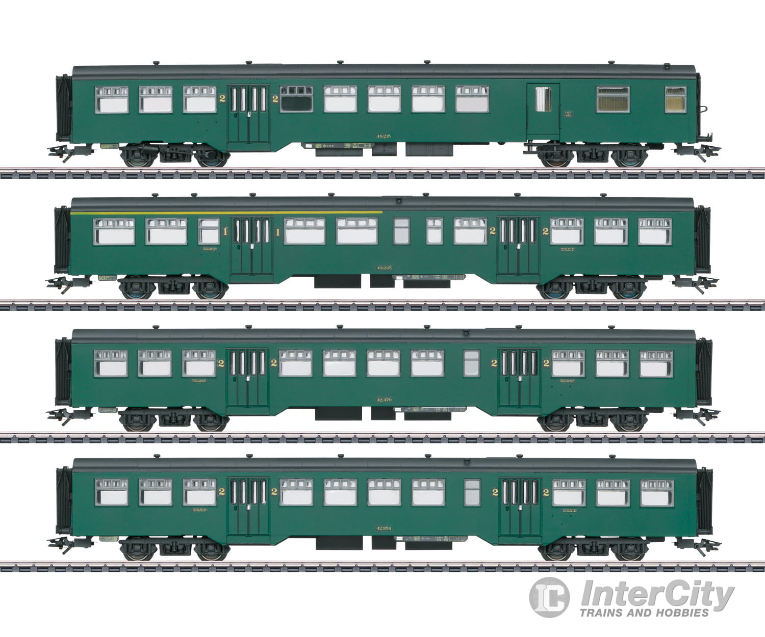 Marklin 43546 SNCB M2 Passenger Car Set - Default Title (IC-MARK-43546)