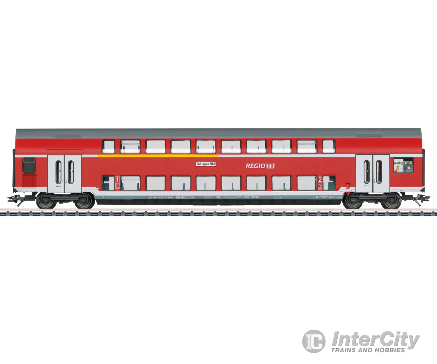 Marklin 43567 DB AG Bi-Level Car, 1st/2nd Class - Default Title (IC-MARK-43567)
