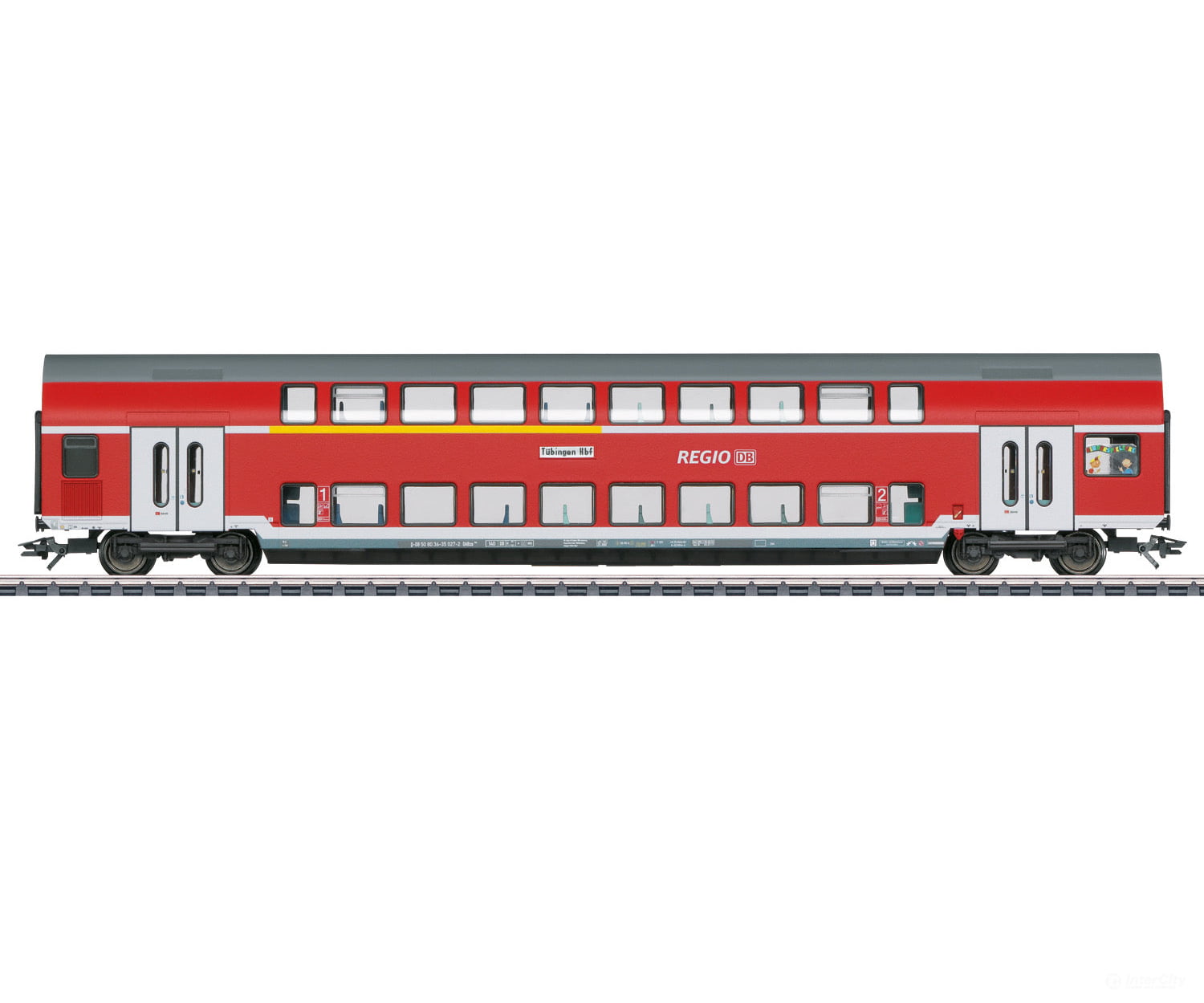Marklin 43567 DB AG Bi-Level Car, 1st/2nd Class - Default Title (IC-MARK-43567)