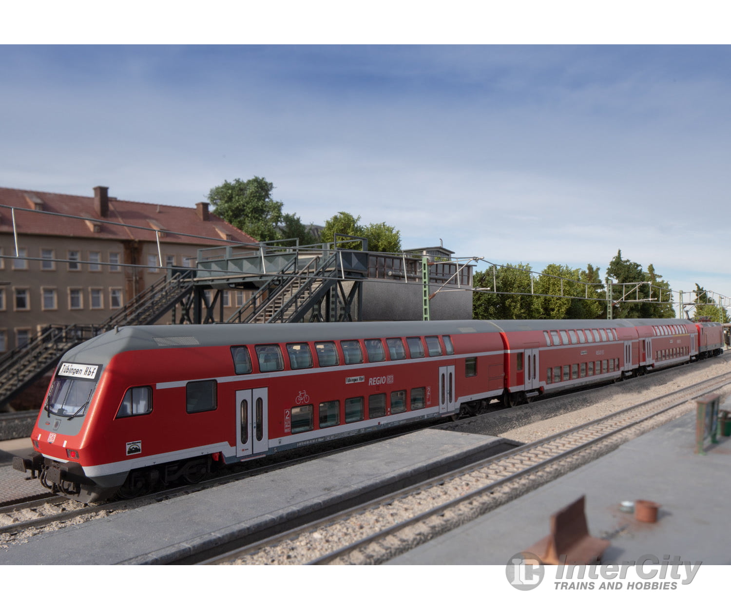 Marklin 43569 DB AG Bi-Level Cab Control Car, 2nd Class - Default Title (IC-MARK-43569)