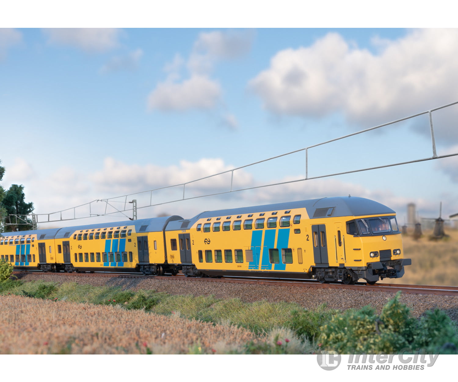 Marklin 43579 NS Bi-Level Cab Control Car, 2nd Class - Default Title (IC-MARK-43579)