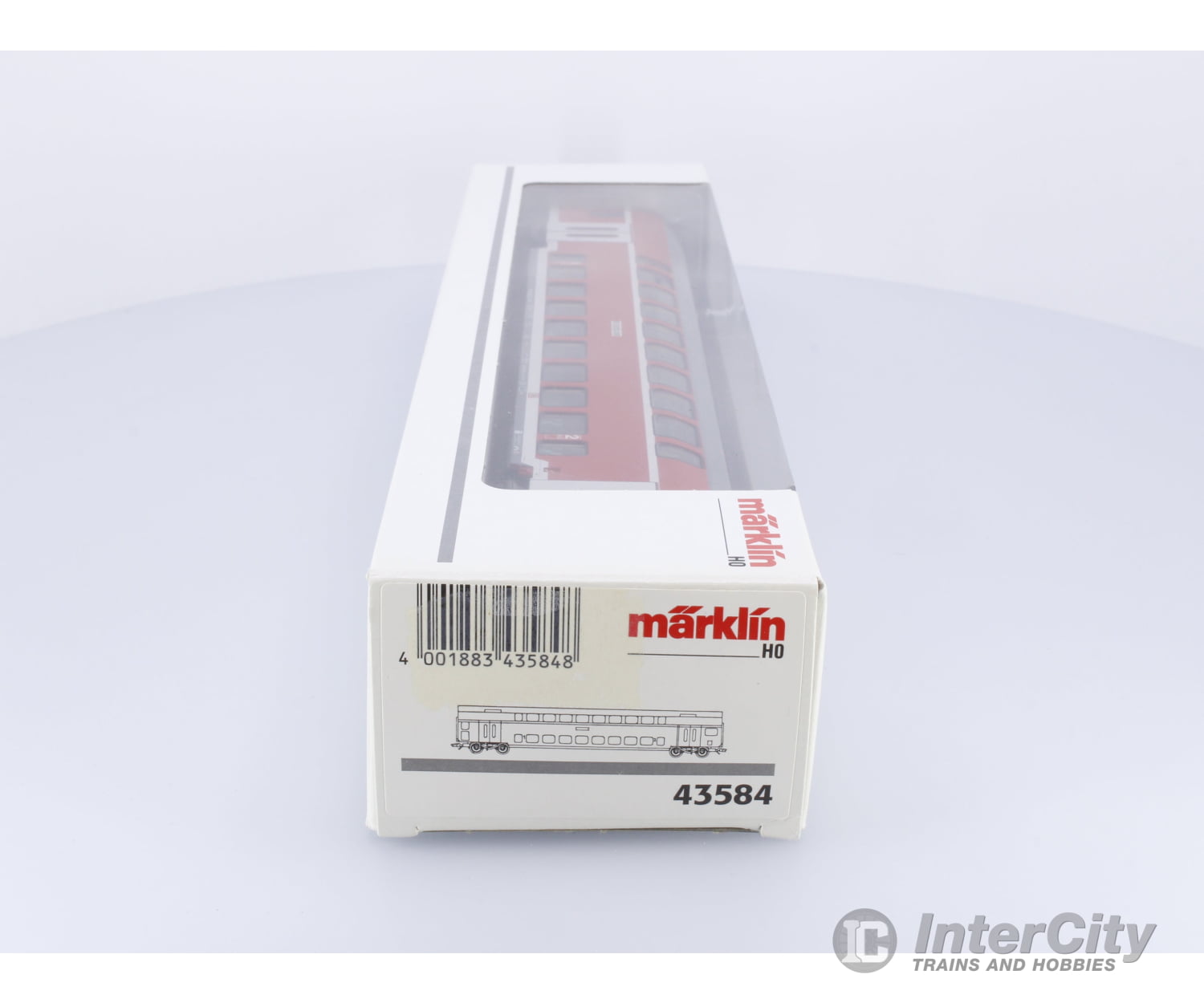 Marklin 43584 HO DB 2nd Class Double Decker IC Coach 50803635113-0 European Passenger Cars