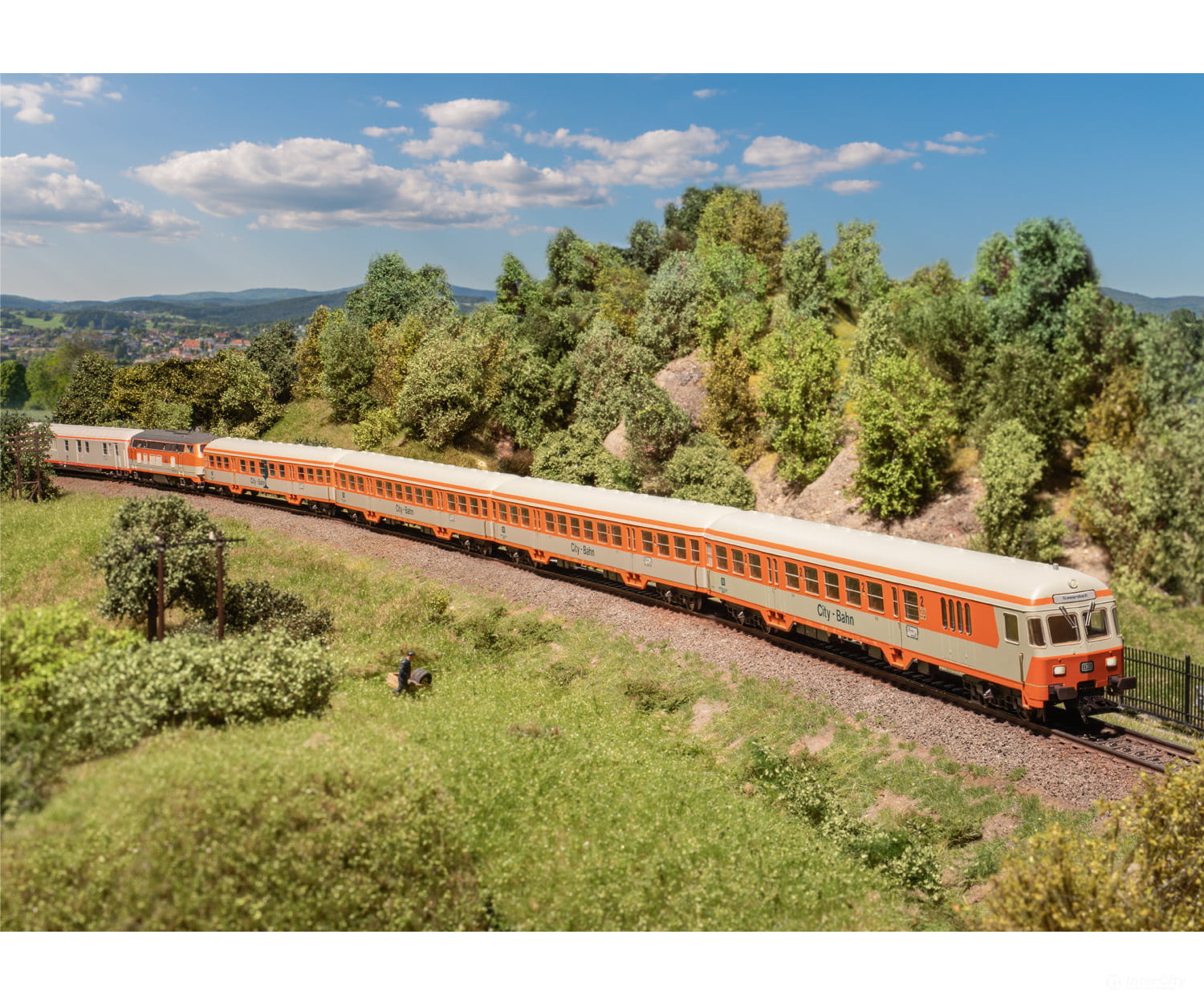 Marklin 43833 HO DB ’City-Bahn’ Cab Control Car MFX Digital European Passenger Cars