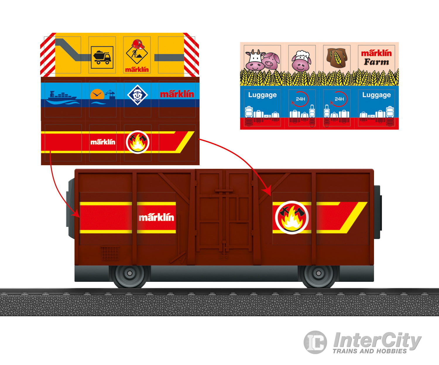 Marklin 44143 Marklin my world - Gondola - Default Title (IC-MARK-44143)