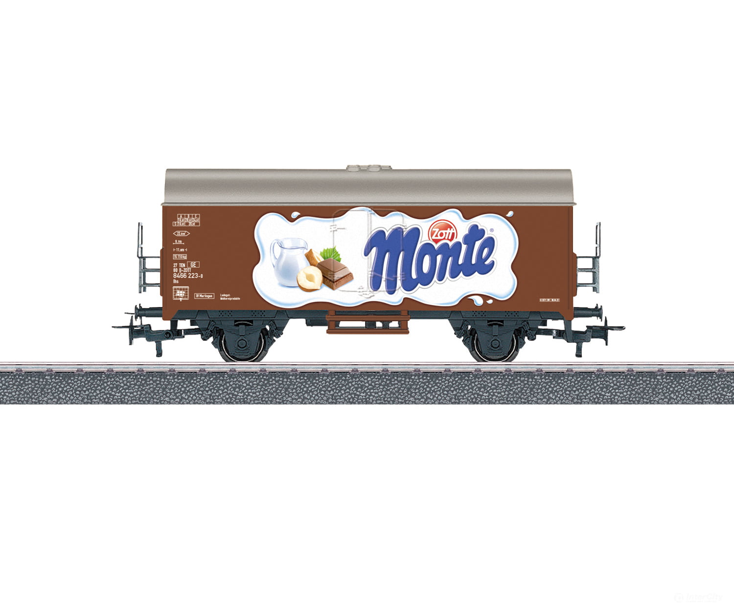 Marklin 44252 Ho Märklin Start Up - Zott Monte Refrigerator Car European Freight Cars