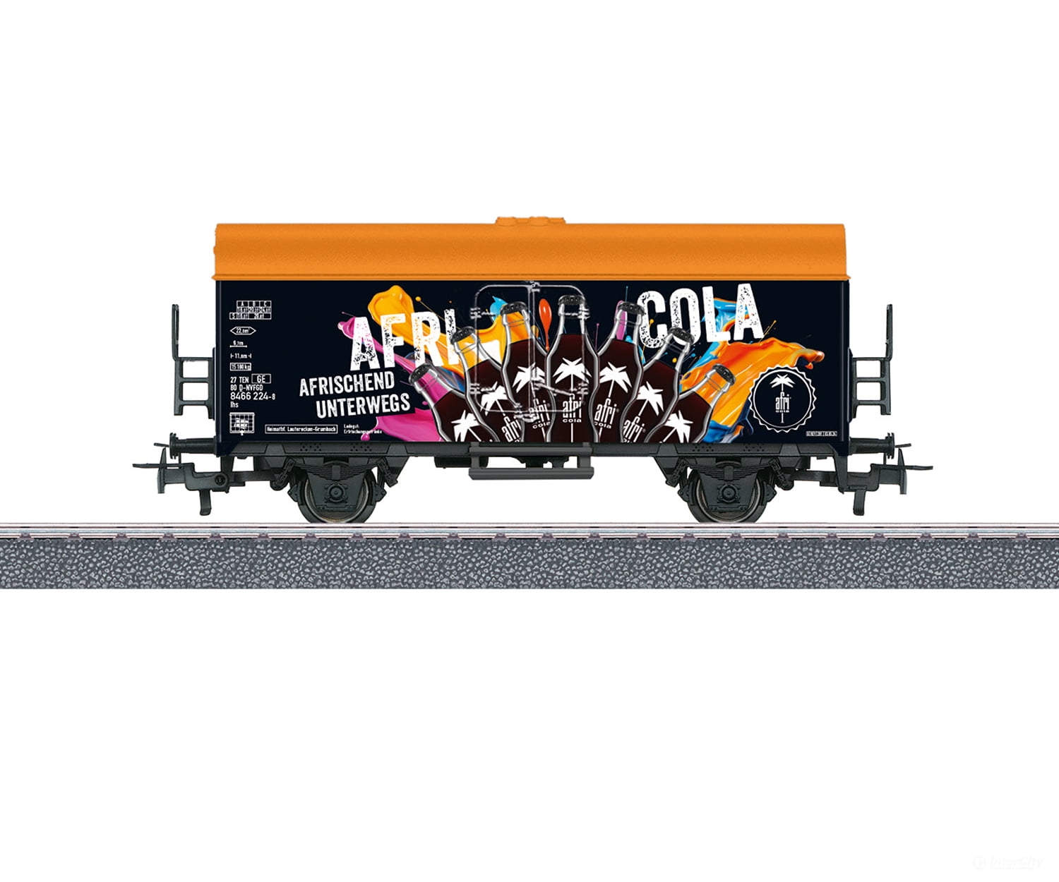 Marklin 44253 Ho Märklin Start Up - ’Afri Cola’ Refrigerator Car European Freight Cars