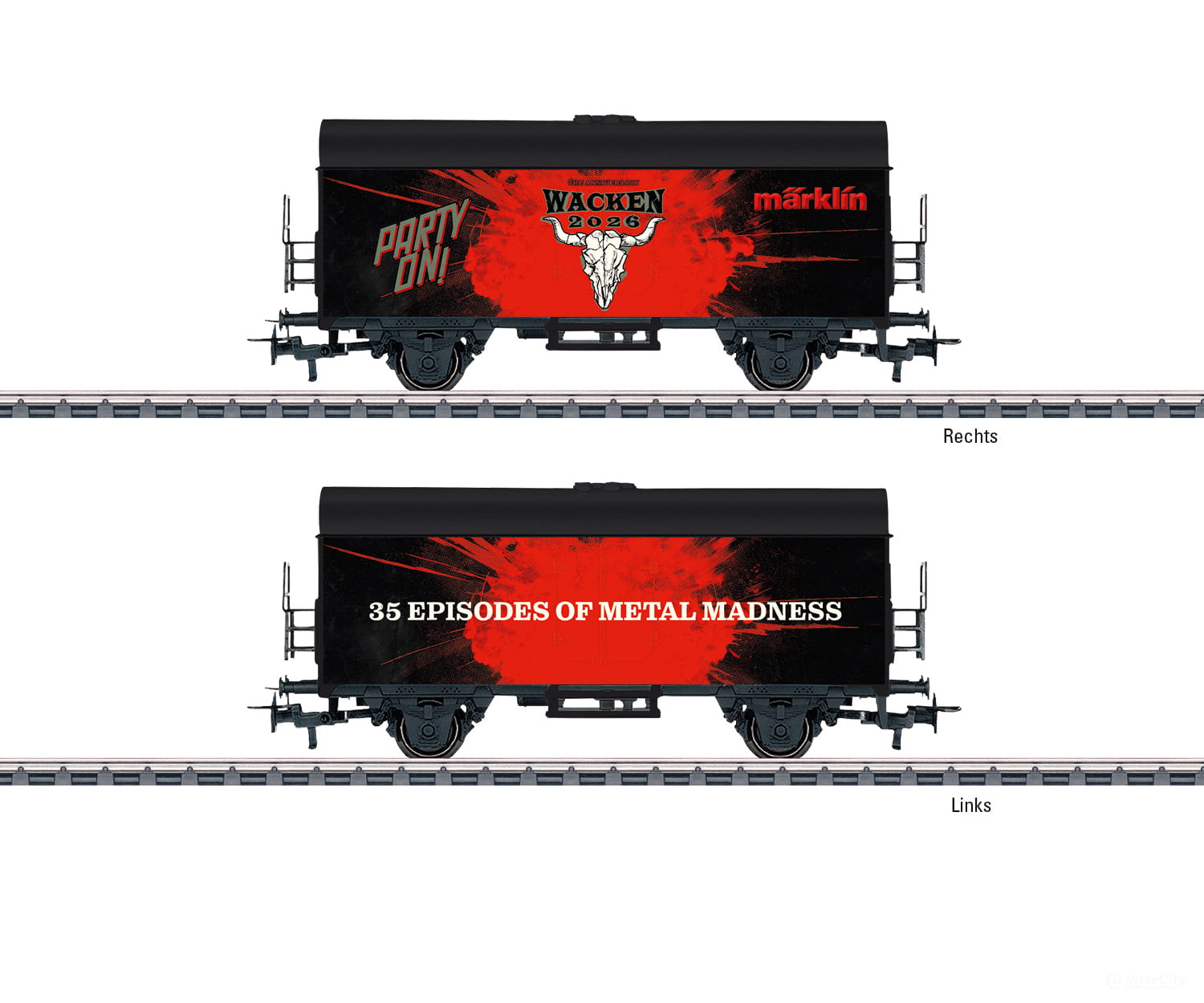 Marklin 44295 HO Refrigerator Car W:O:A® 2026 - European Freight Cars
