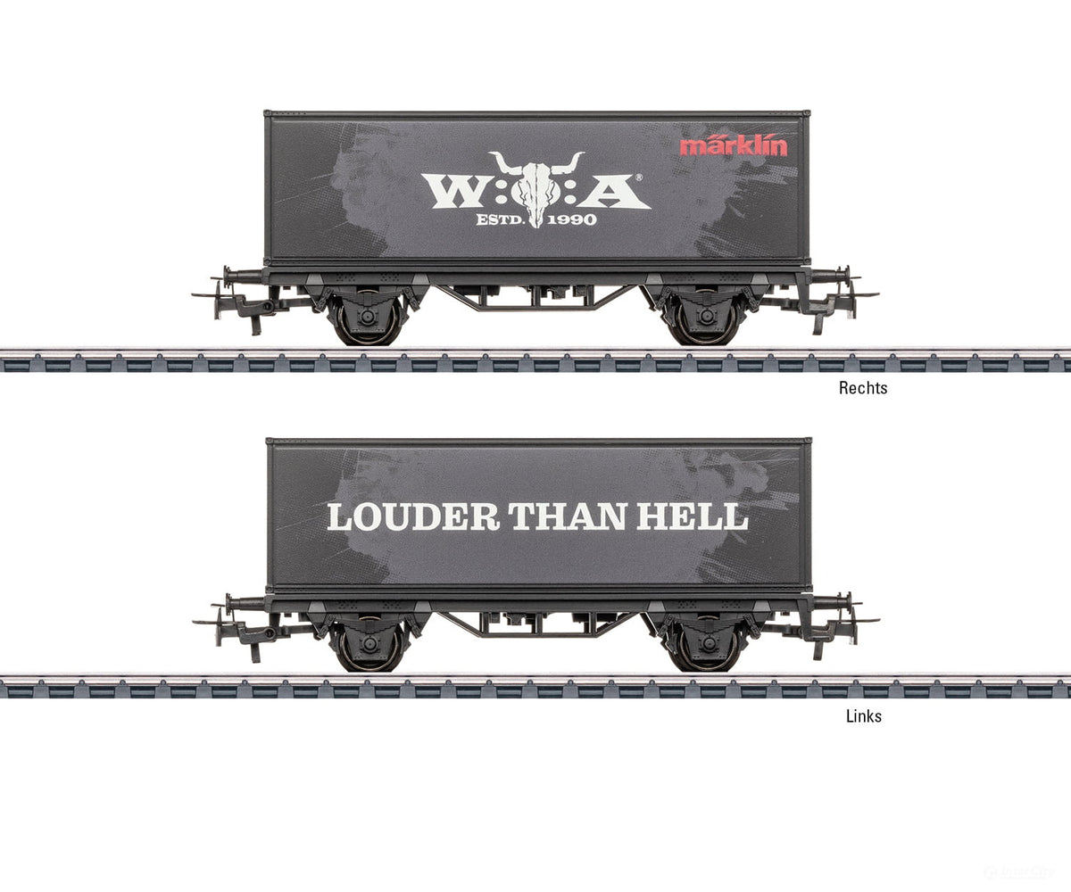 Marklin 44296 HO Container Car W:O:A 2026 - European Freight Cars