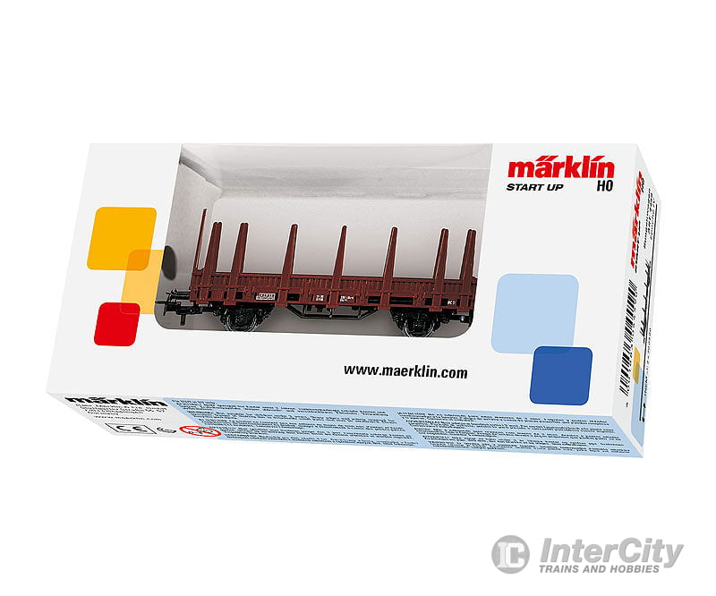 Marklin 4459 Db Start Up - Stake Car European Freight Cars