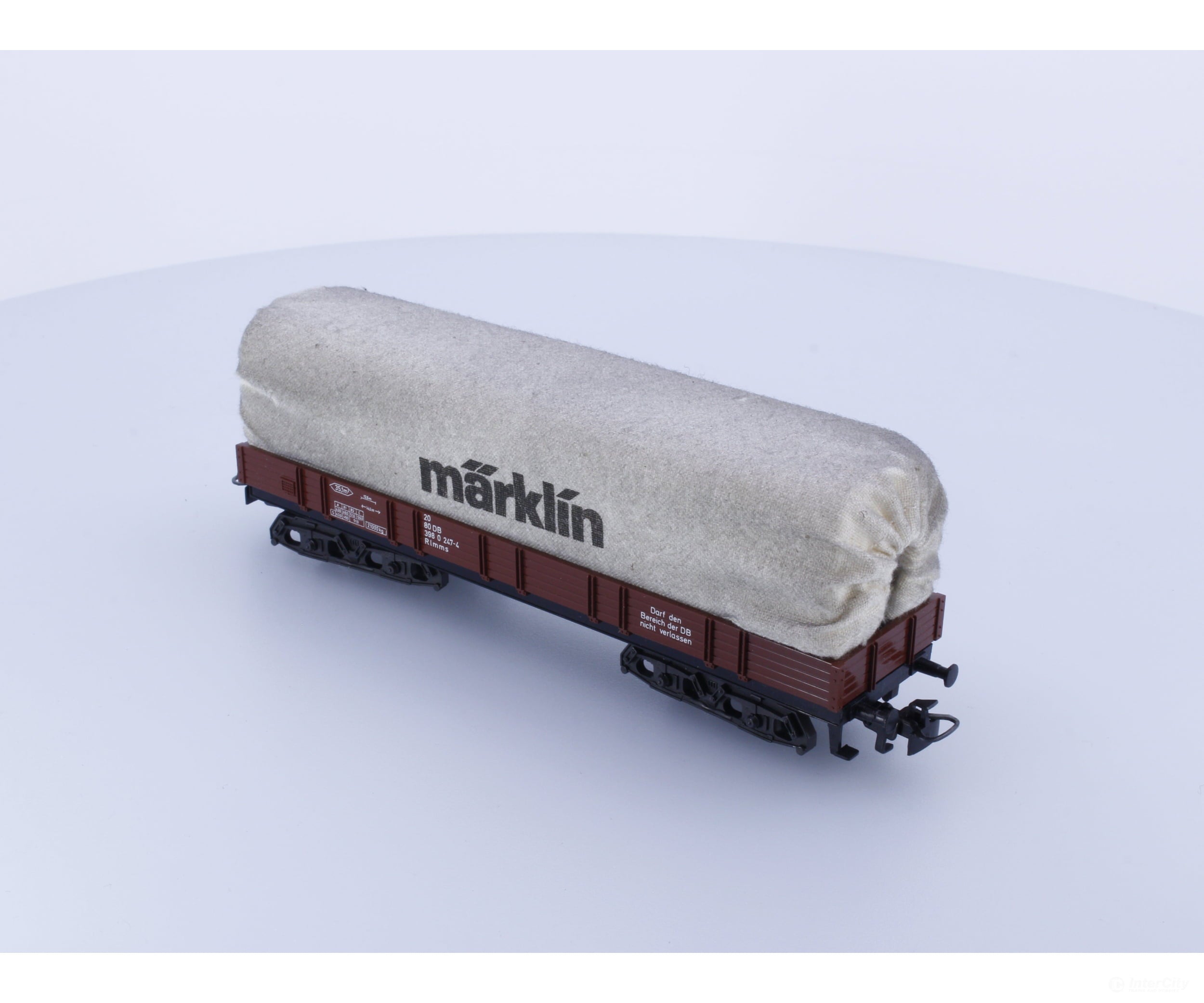 Marklin 4475 Ho Db Freight Ar With Canvas Tarp European Cars