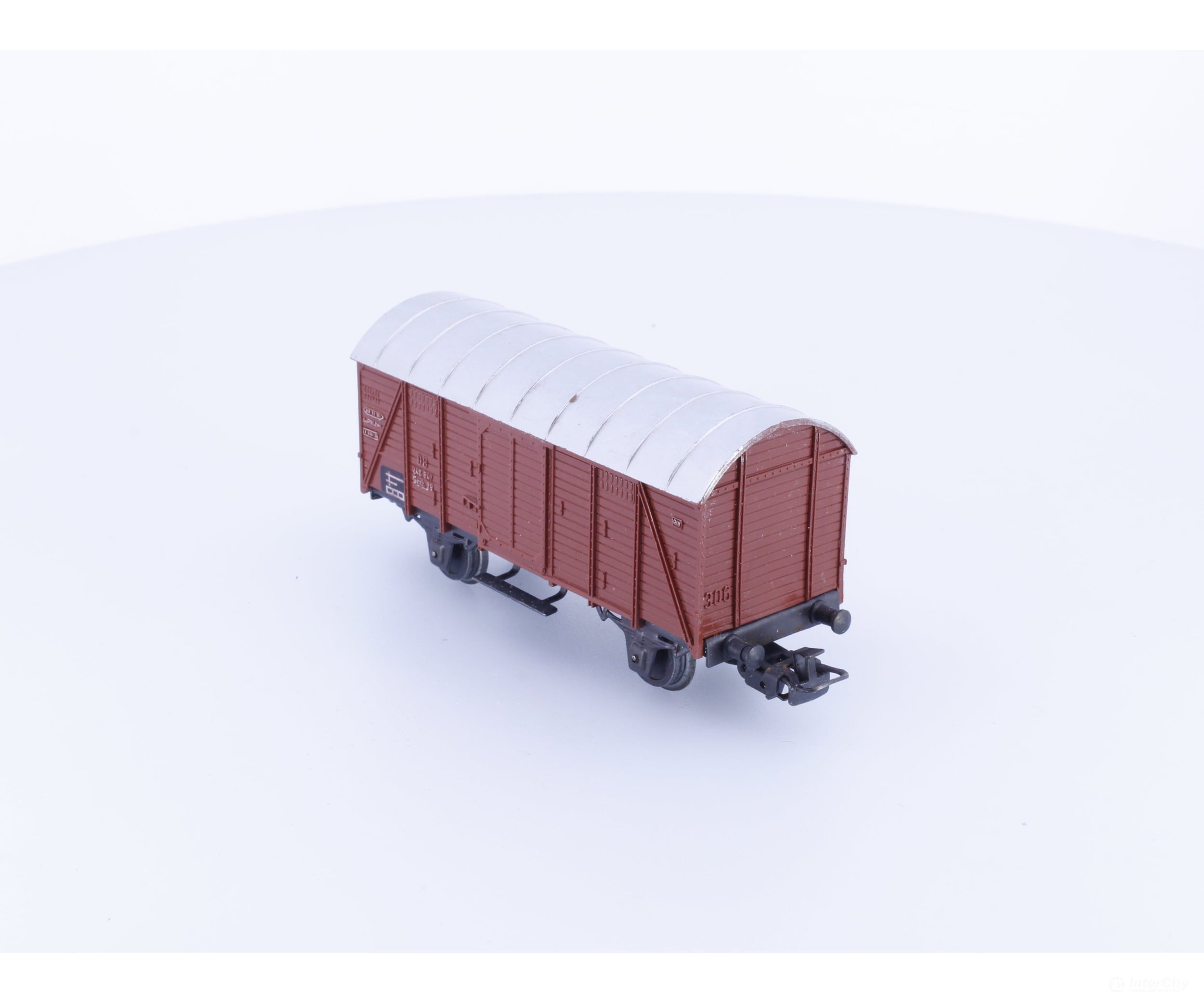 Marklin 4505 HO DB Covered Goods Wagon - European Freight Cars