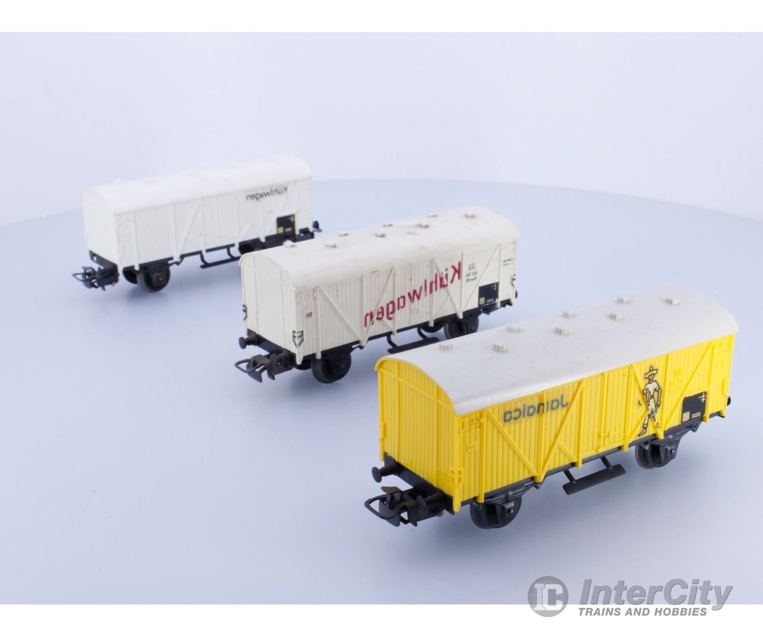 Marklin 4509/4508/306 Ho Db Banana Car 2 Refrigeration Cars European Freight