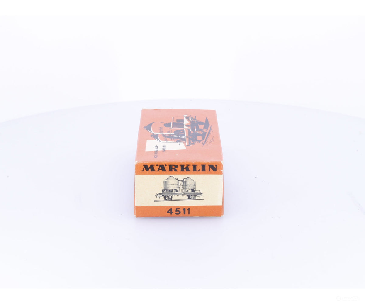 Marklin 4511 HO DB Pulverised Coal Wagon 4511 - European Freight Cars