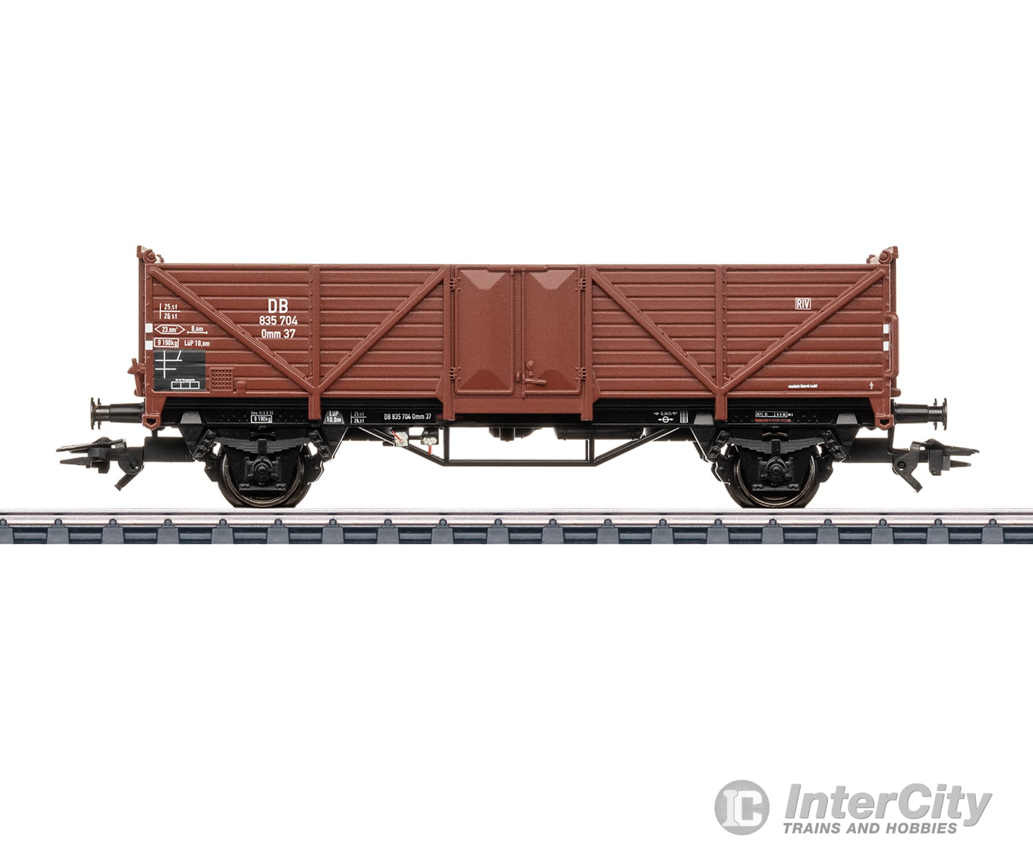 Marklin 46014 HO DB Type Omm 37 High-Side Gondola European Freight Cars
