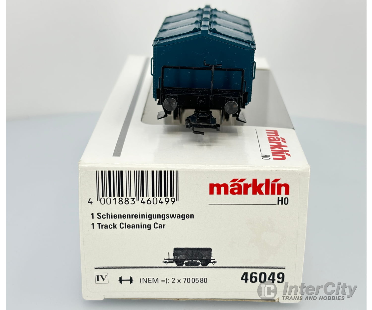 Marklin 46049 Db Track Cleaning Car European Freight Cars