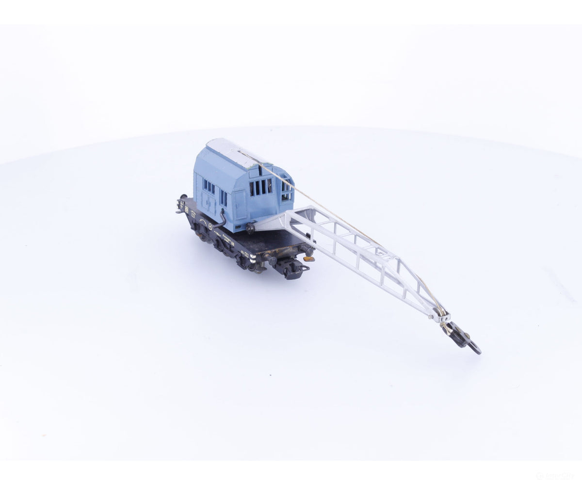 Marklin 4611 HO DB Crane Wagon - European Freight Cars