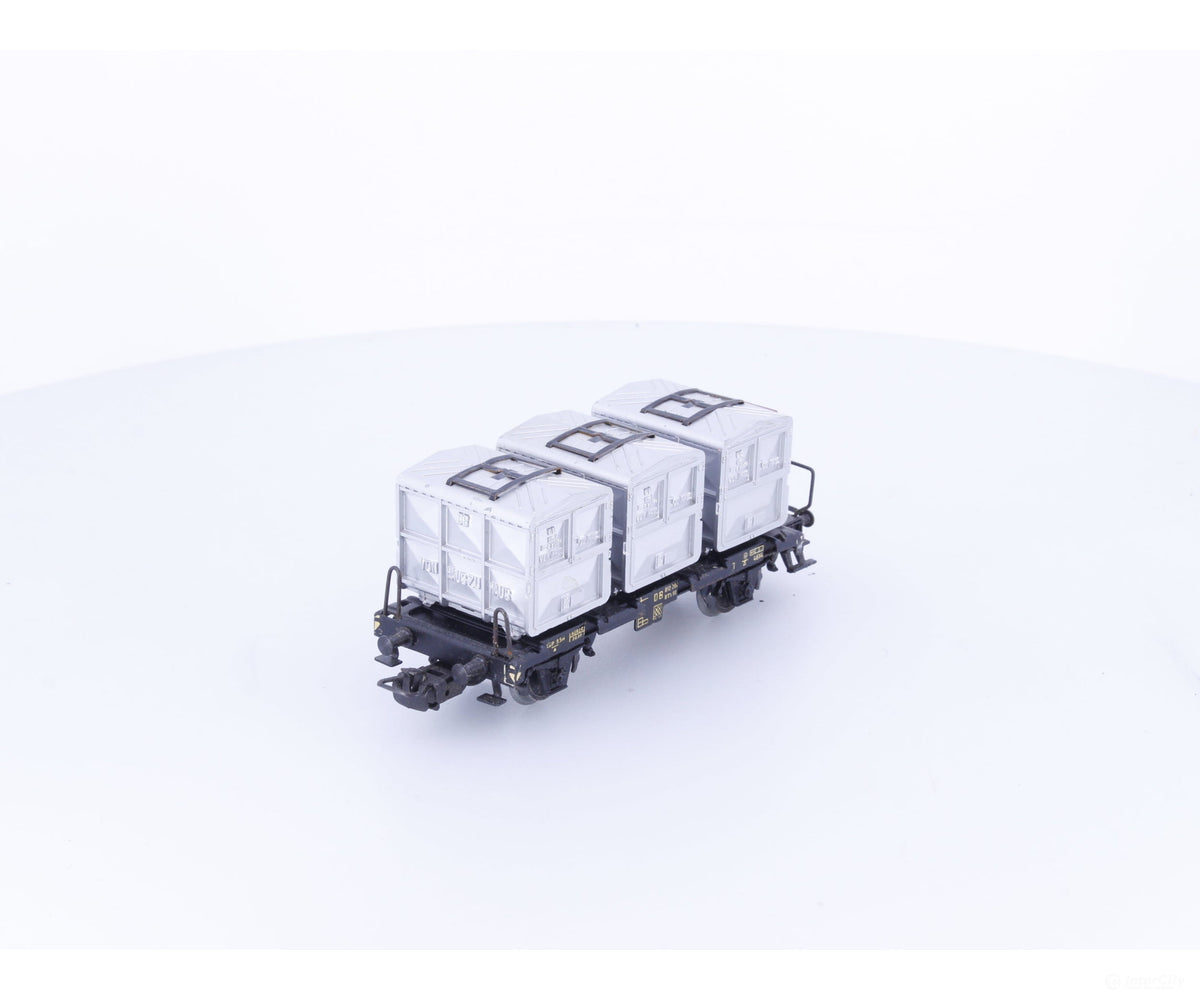 Marklin 4614 HO DB Container Wagon - European Freight Cars