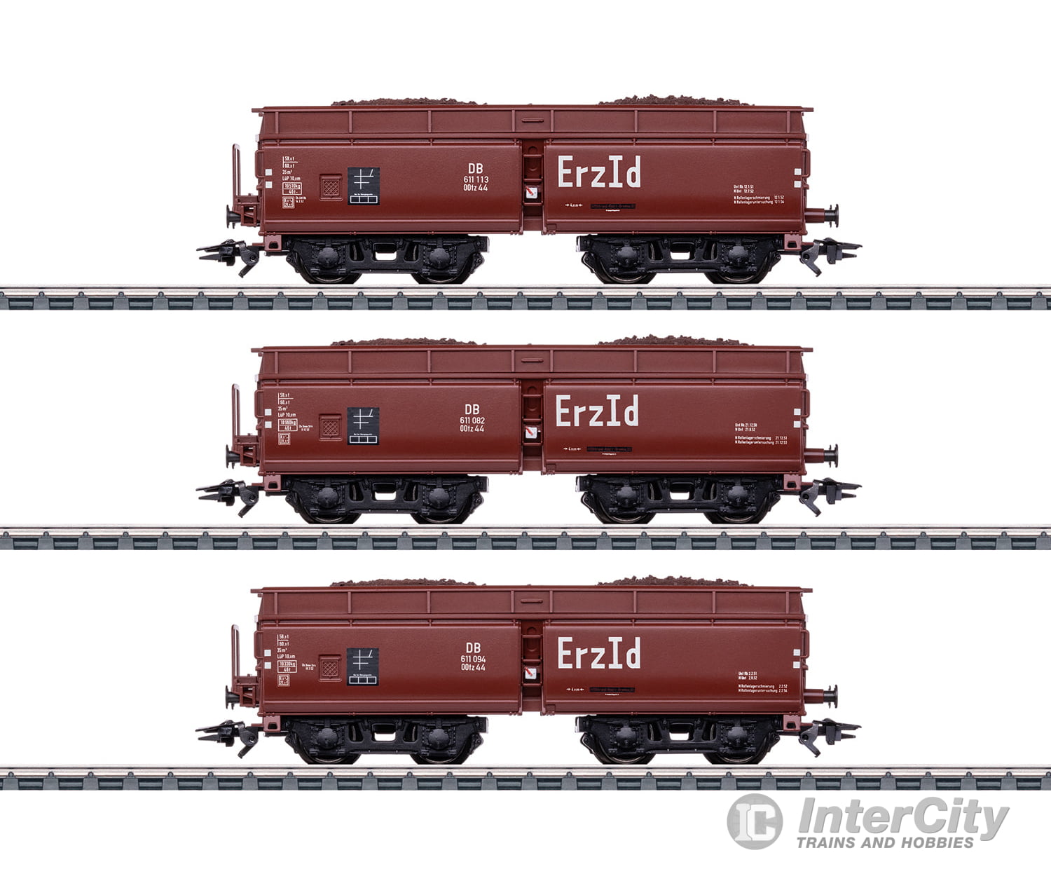 Marklin 46221 HO DB Type Erz Id Hopper Car Set European Freight Cars