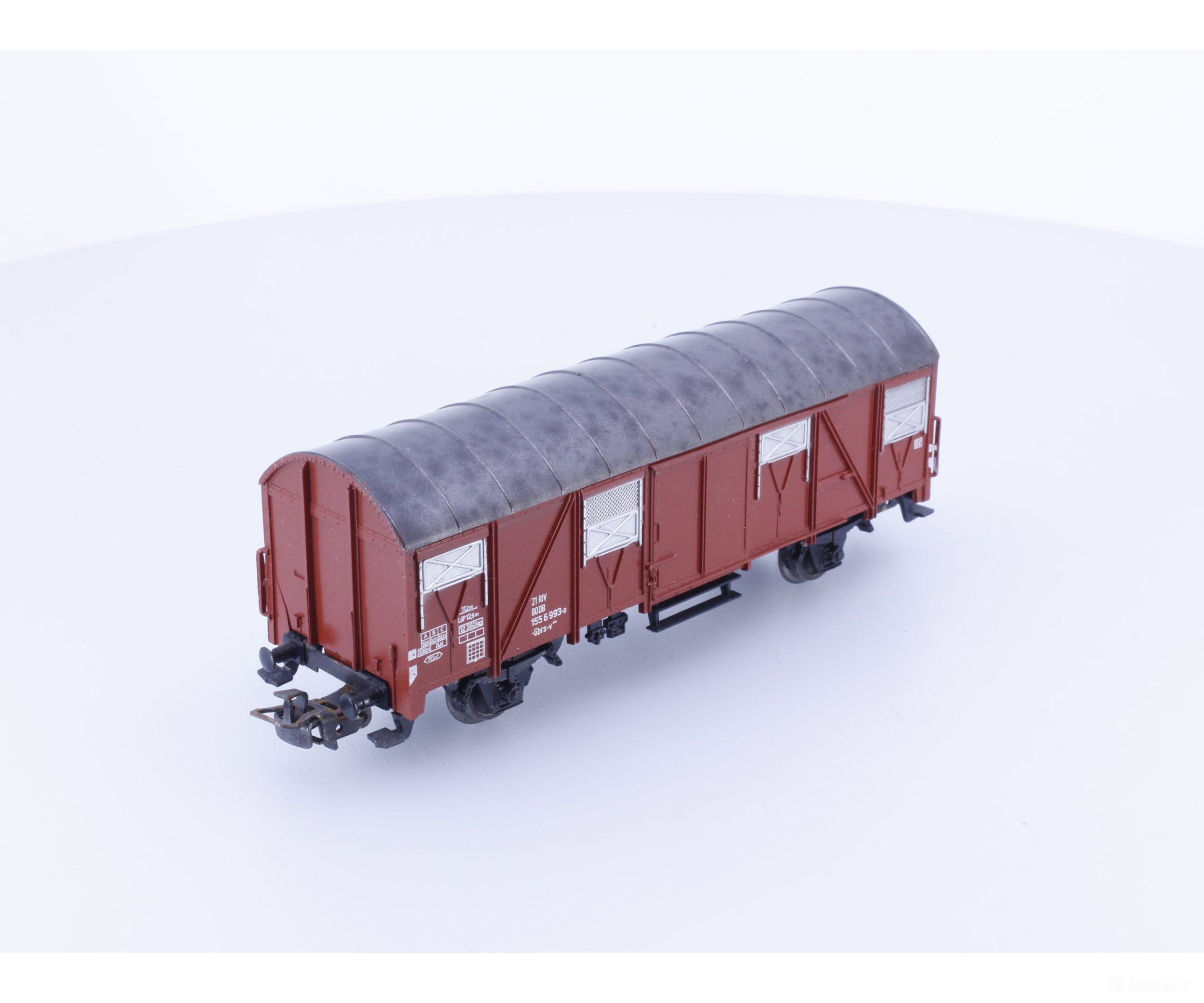 Marklin 4627 HO DB Covered Goods Wagon (#1) - European Freight Cars