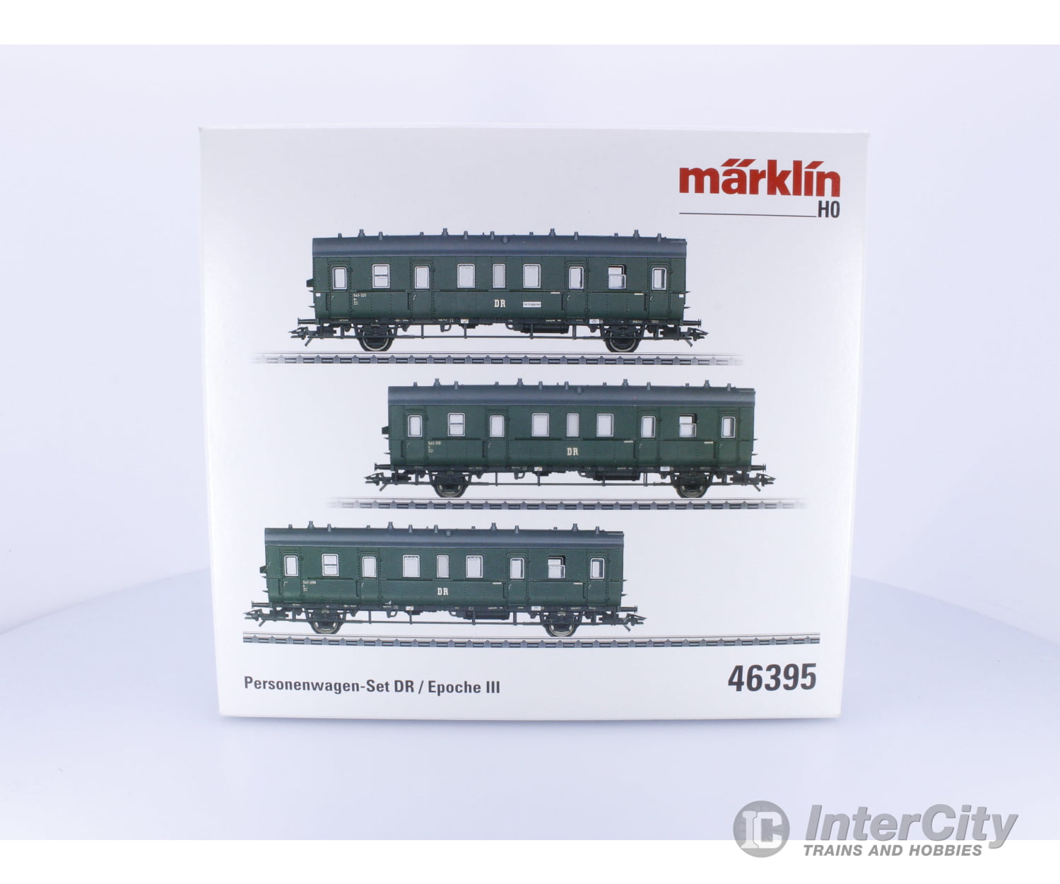Marklin 46395 HO DR Passenger 3 Car Set 541-321/310/299 European Passenger Cars