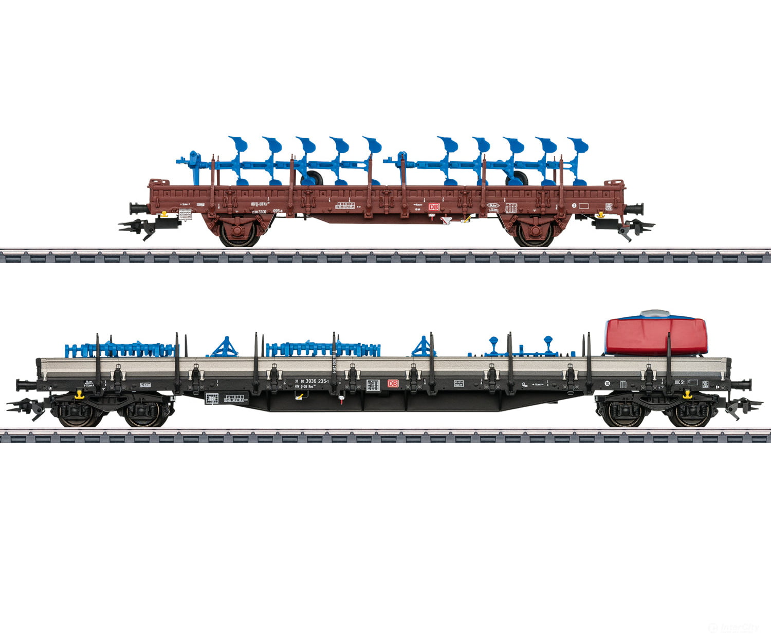 Marklin 46405 Ho Db Ag Freight Car Set 1 Farming Implements (Mhi Exclusive Item) European Cars