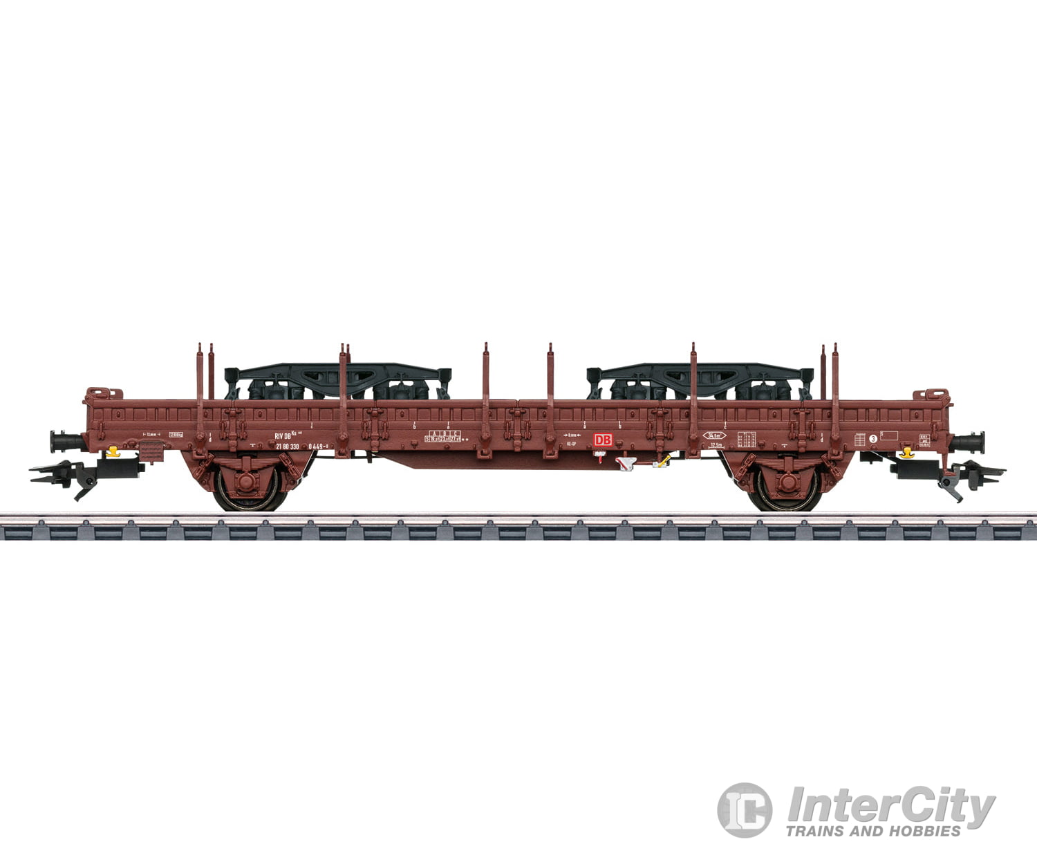 Marklin 46409 HO DB AG Type Ks 446 Stake Car European Freight Cars
