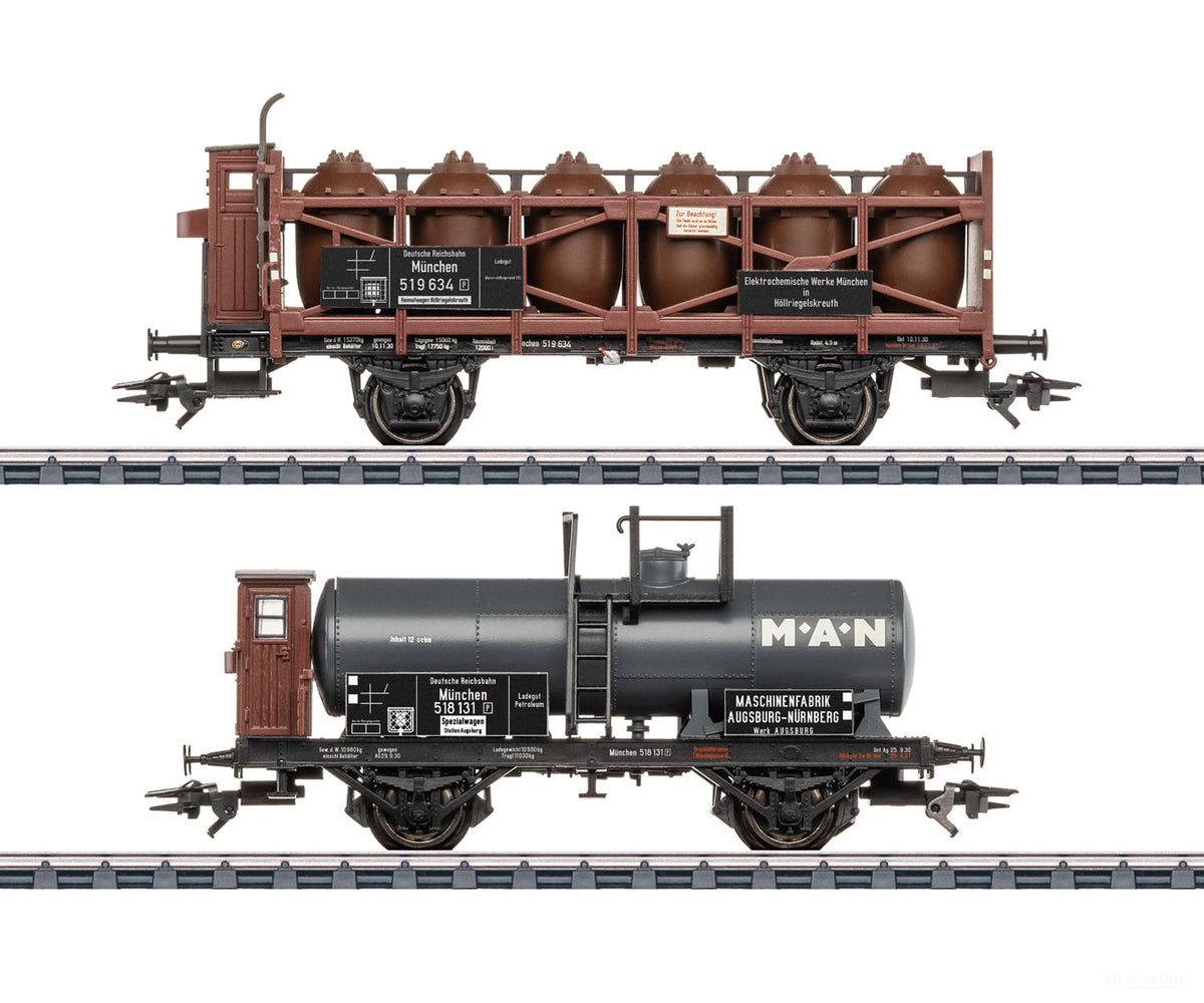 Marklin 46570 HO DRG Freight Car Set for the Class 56.34-35 Steam Loco - (Marklin Surprise Announcement) - European