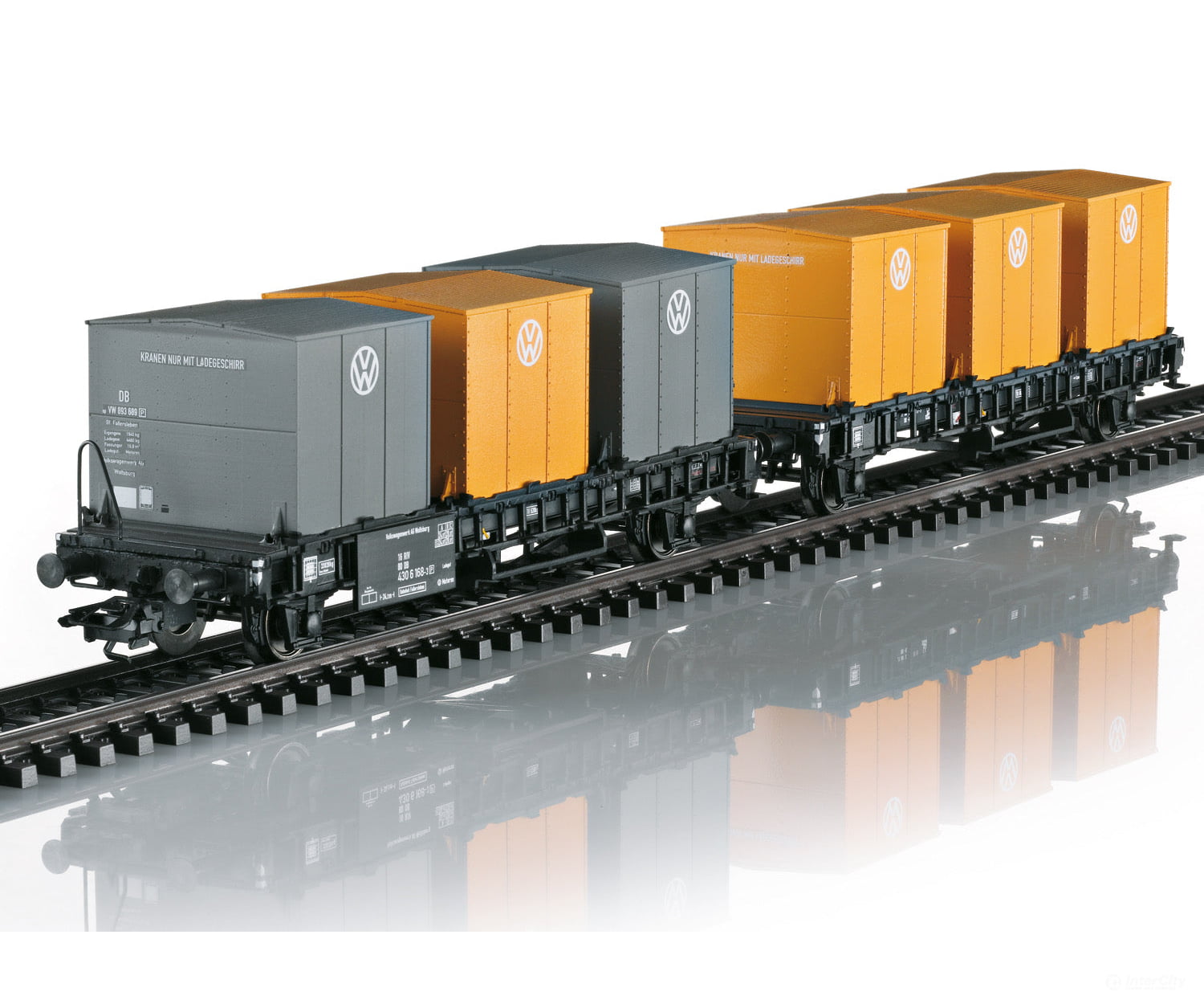 Marklin 46661 DB Type Laabs Container Transport Car - Default Title (IC-MARK-46661)