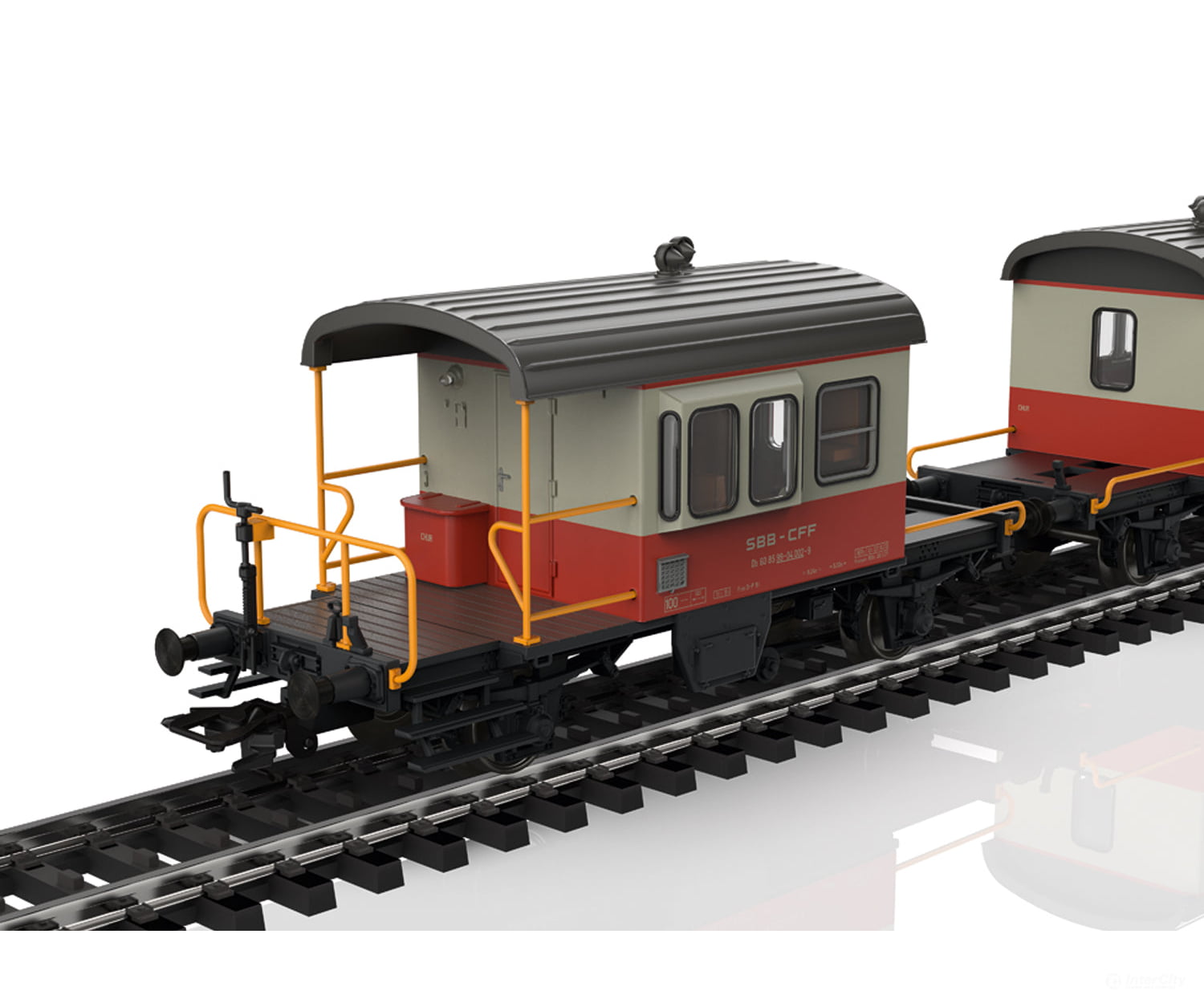 Marklin 46850 Ho Sbb-Cff-Ffs Swiss Express ’Sputnik’ Coupling Car Set European Freight Cars