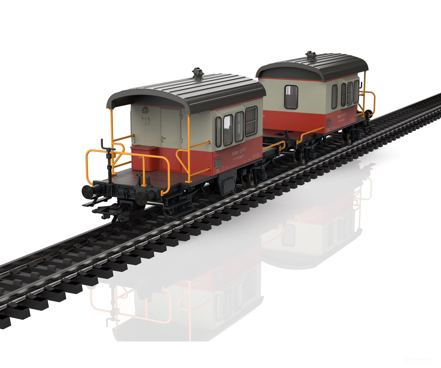 Marklin 46850 Ho Sbb-Cff-Ffs Swiss Express ’Sputnik’ Coupling Car Set European Freight Cars