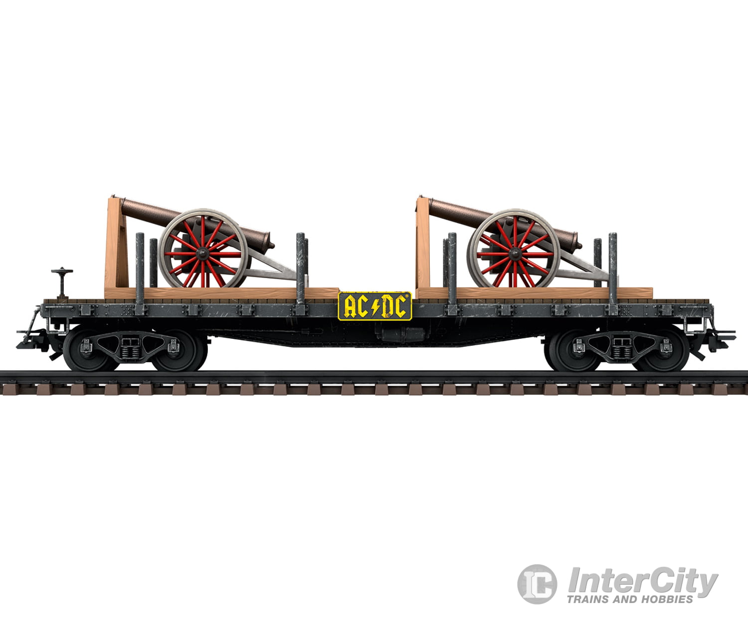Marklin 46930 HO ’For Those About To Rock’ Flat Car European Freight Cars