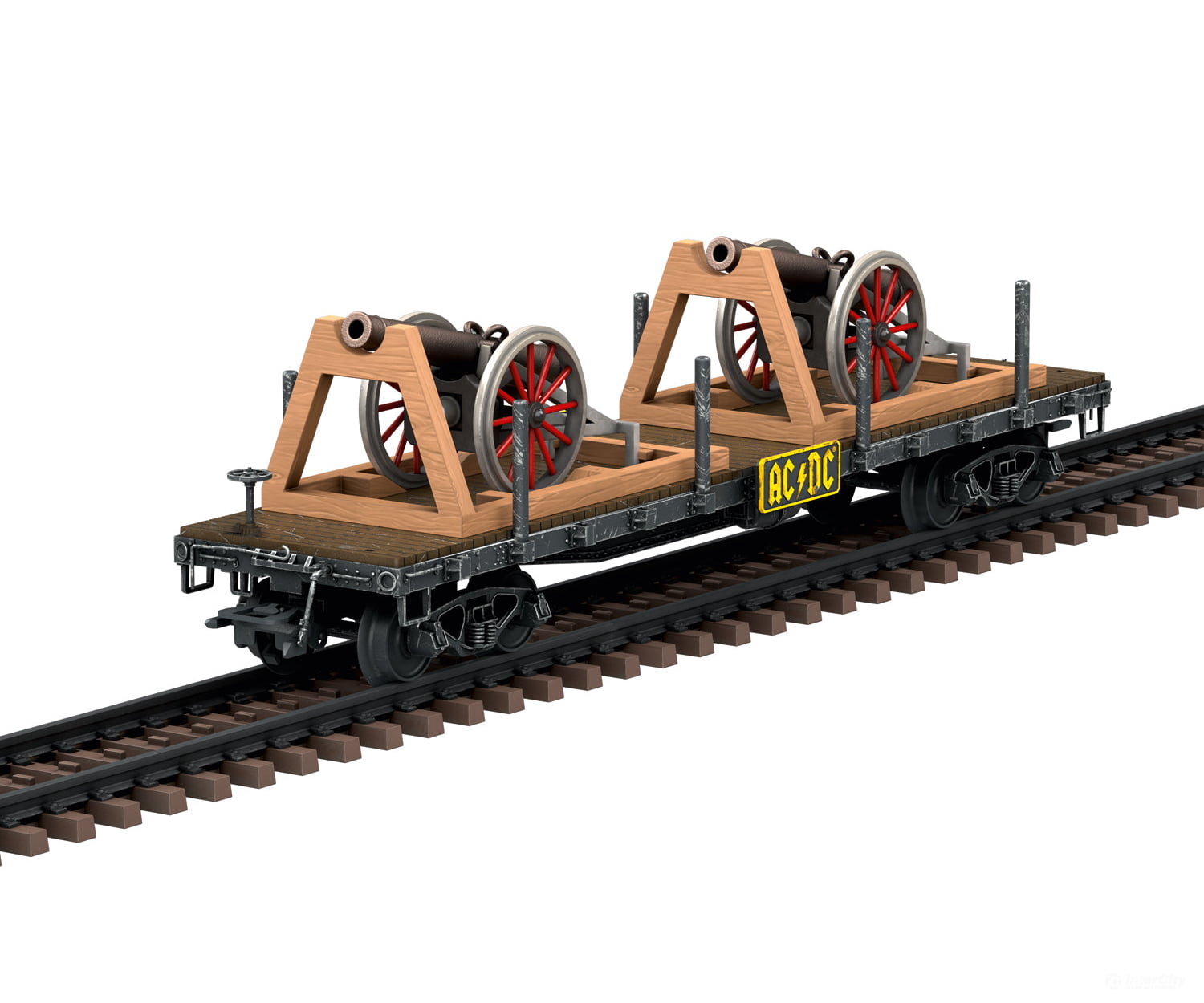 Marklin 46930 HO ’For Those About To Rock’ Flat Car European Freight Cars