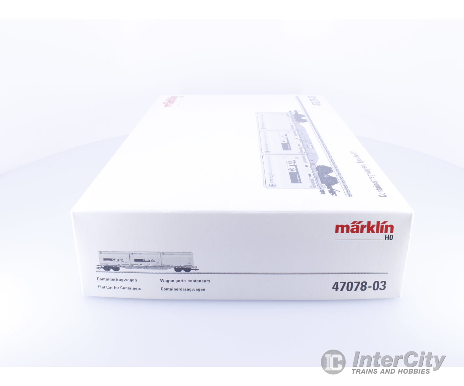 Marklin 47078-03 HO SBB-CFF-FFS Containertragwagen 154-0 European Freight Cars