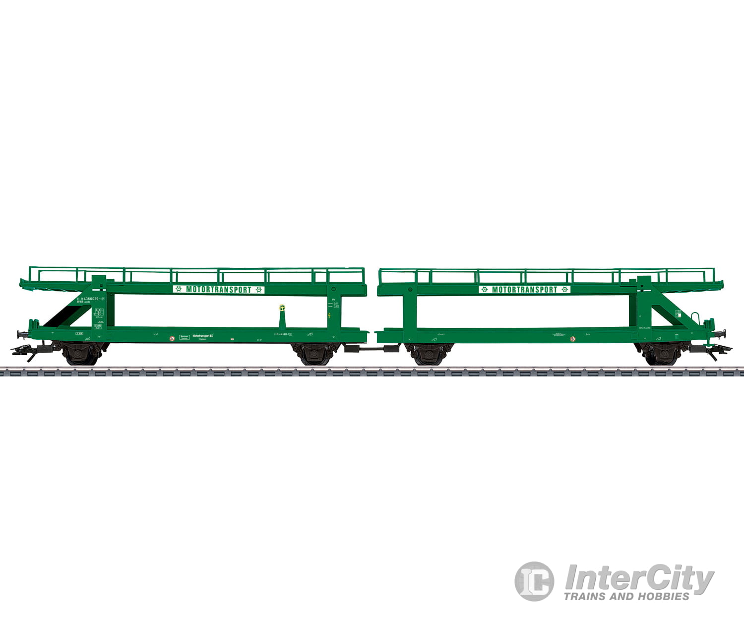 Marklin 47158 Ho Nsb Type Laaeks Double Auto Transport Car European Freight Cars