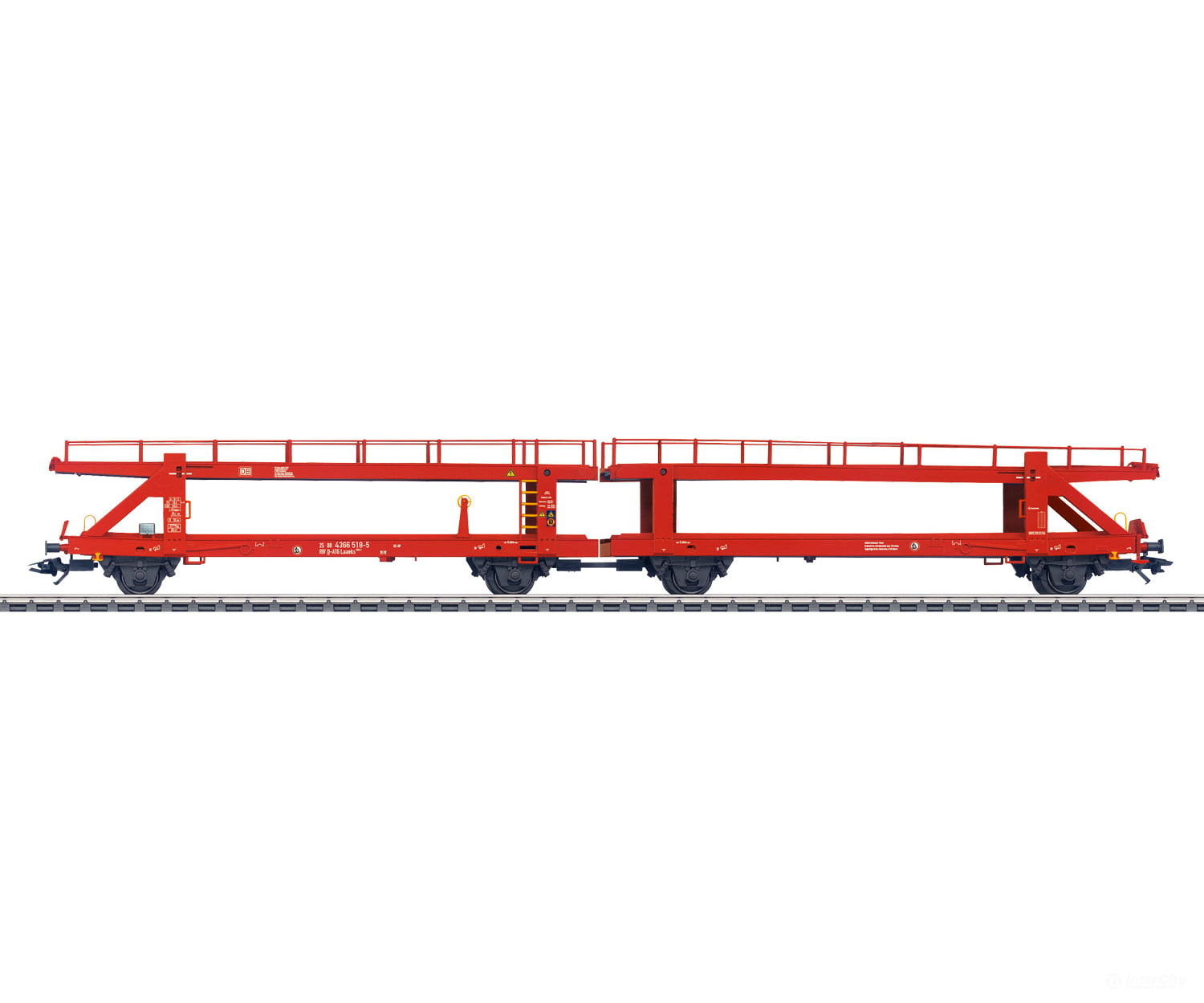 Marklin 47180 Ho Db Ag Type Laaeks 553.1 Double Auto Transport Car European Freight Cars